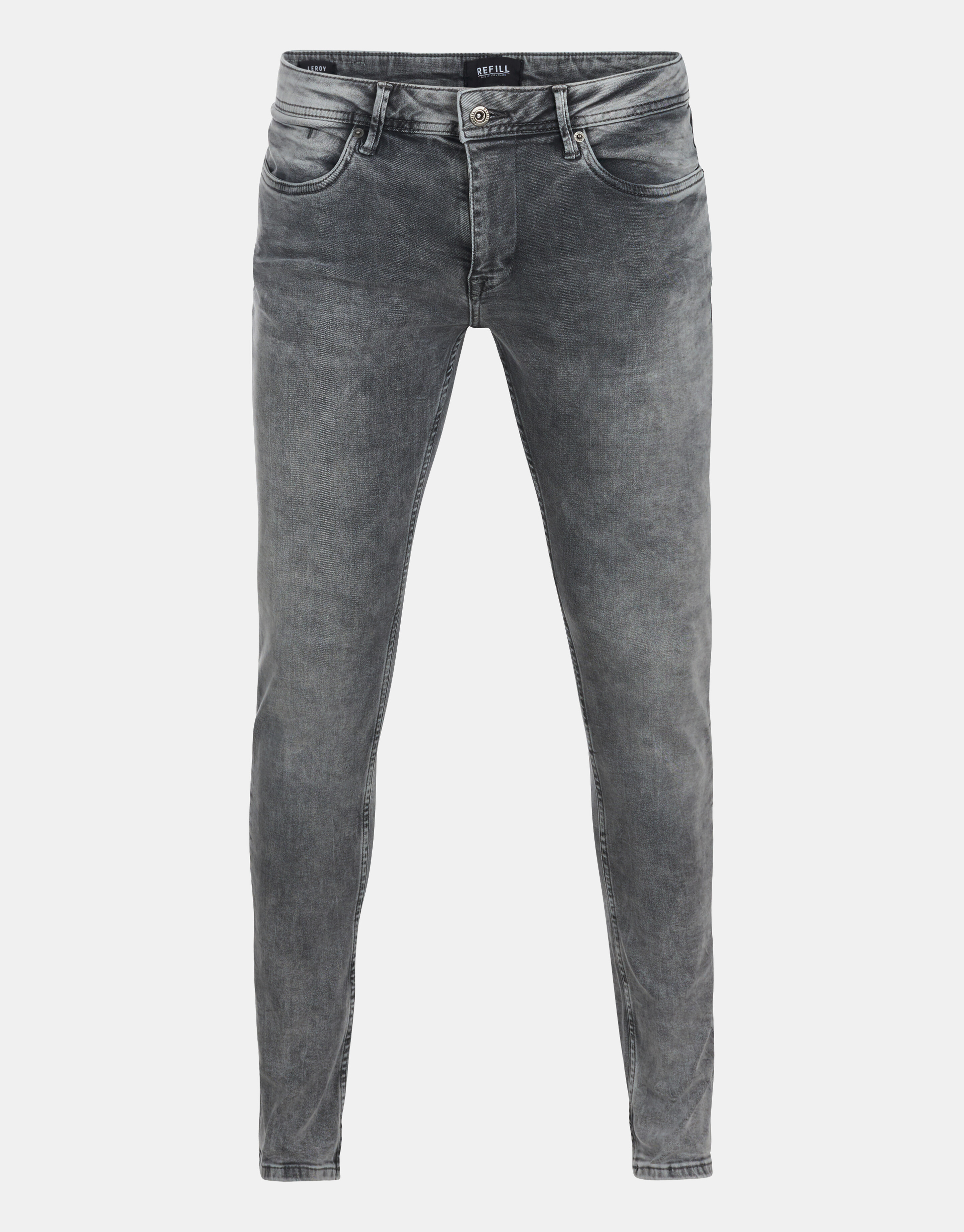 Leroy Skinny Grey Jeans L32 REFILL AUTHENTIC