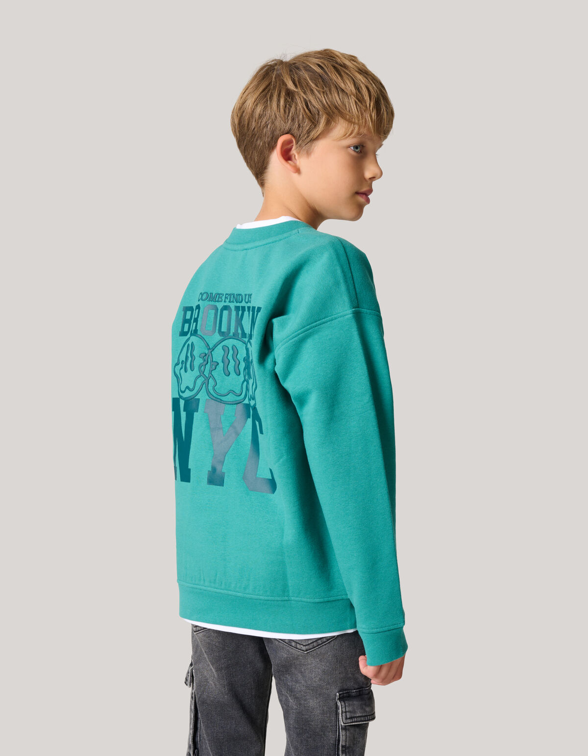 Artwork Pullover Grün SHOEBY BOYS
