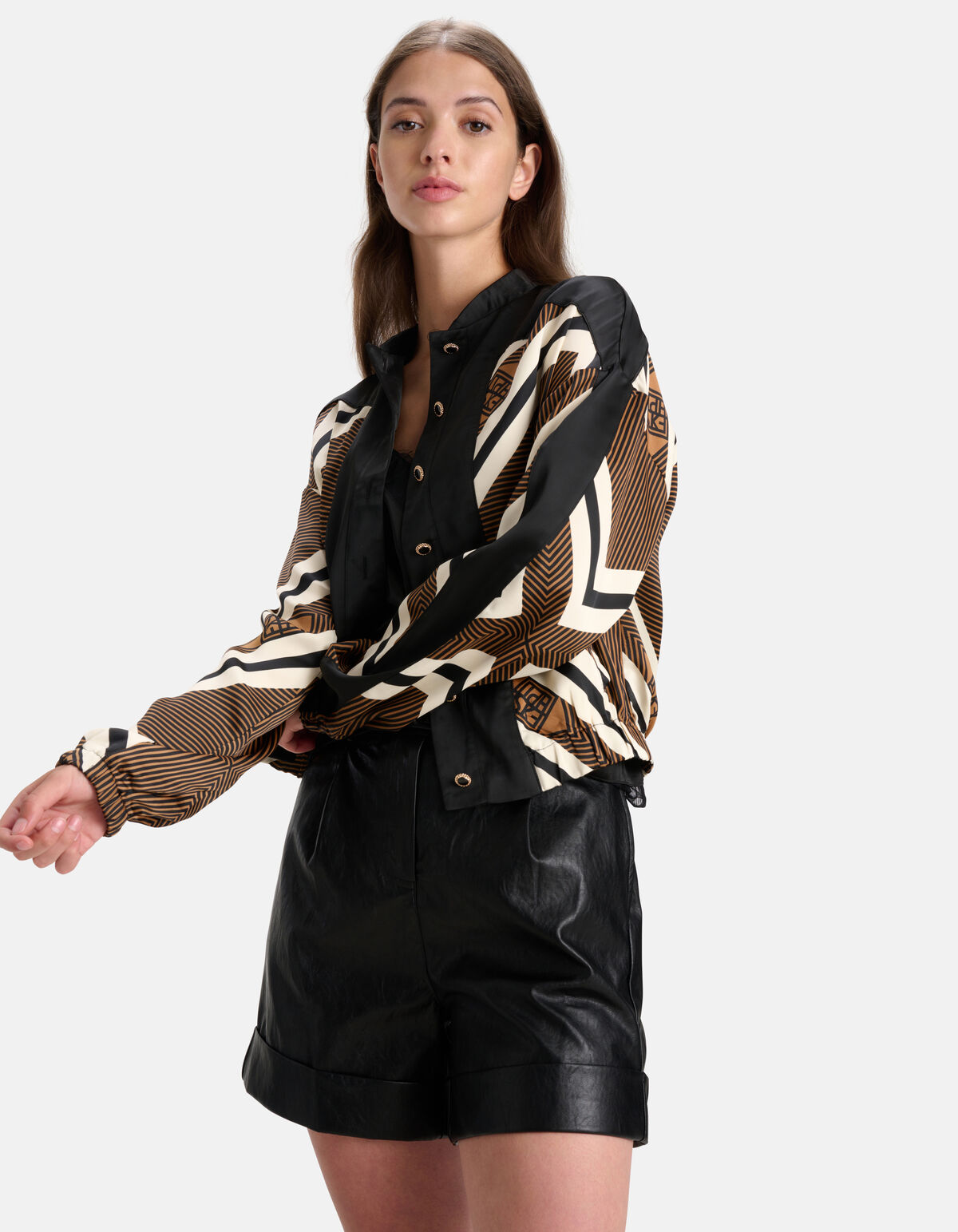 Silky Scarf Bomber SHOEBY WOMEN