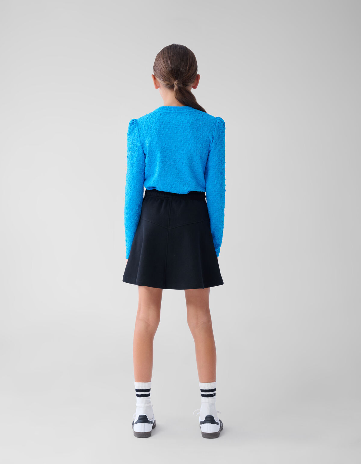 Sportlicher Tape-Rock Schwarz SHOEBY GIRLS