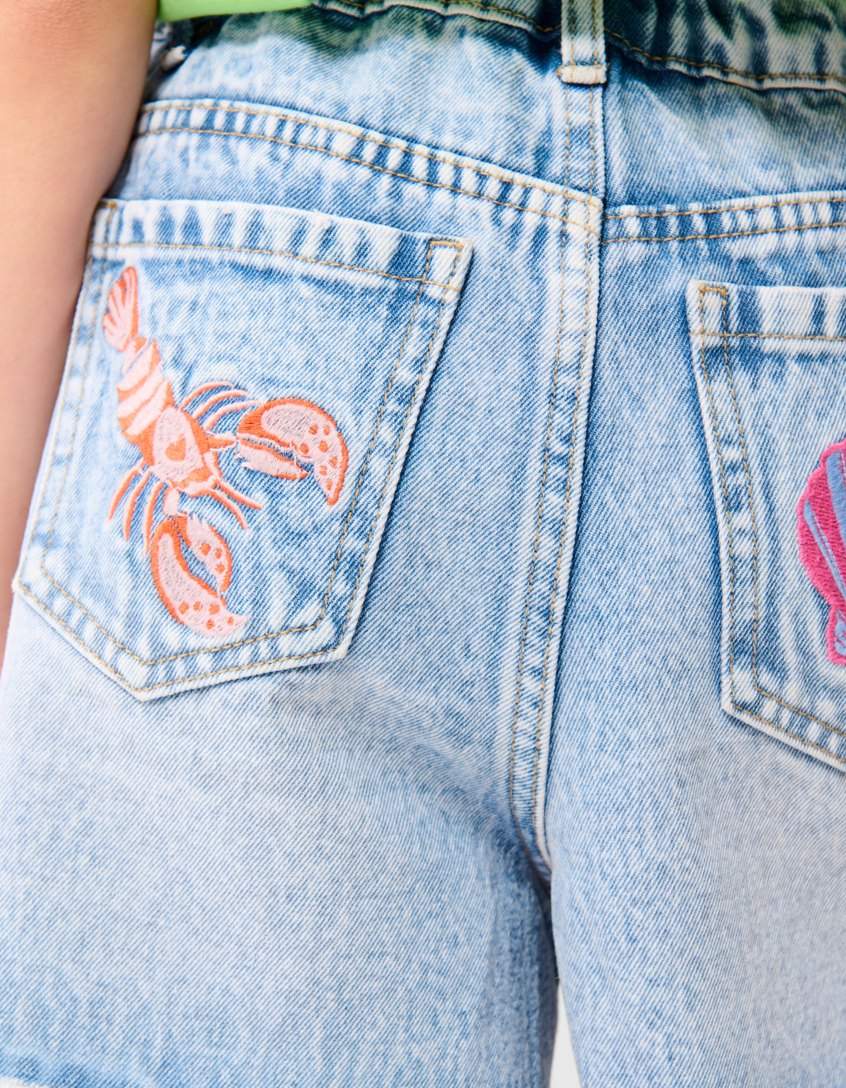 Stickerei kurz gebleicht SHOEBY GIRLS