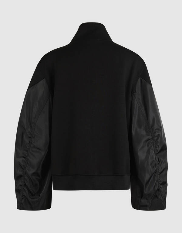 Bomber Ärmel Weste Schwarz von Mieke SHOEBY WOMEN