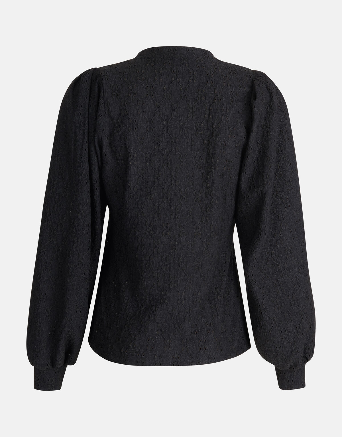 Bluse mit Stickerei Schwarz SHOEBY WOMEN