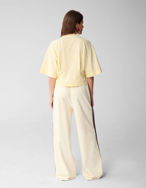 Tailored T-shirt Hellgelb SHOEBY WOMEN