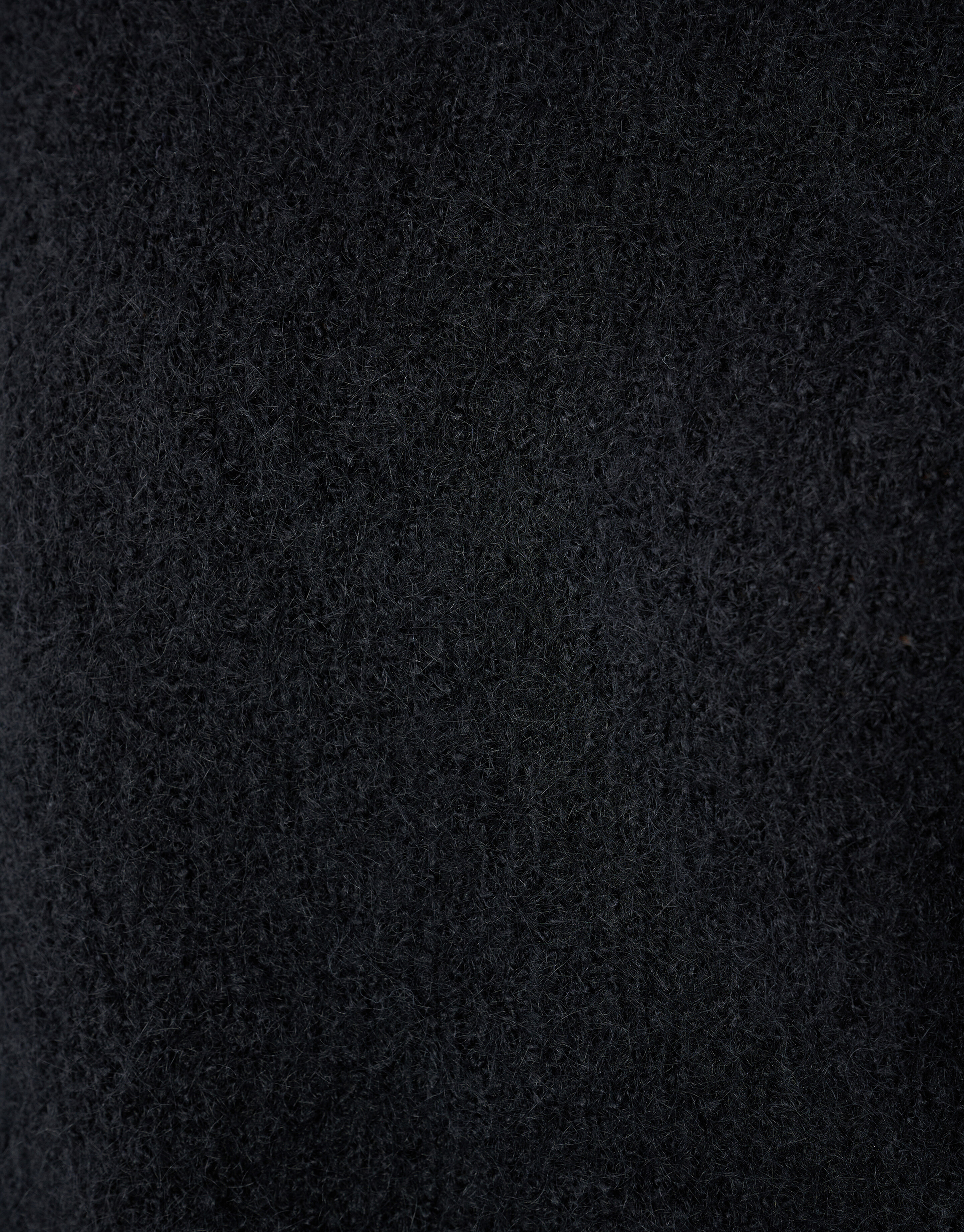 Flauschiger Oversized Pullover Schwarz von Monica SHOEBY WOMEN