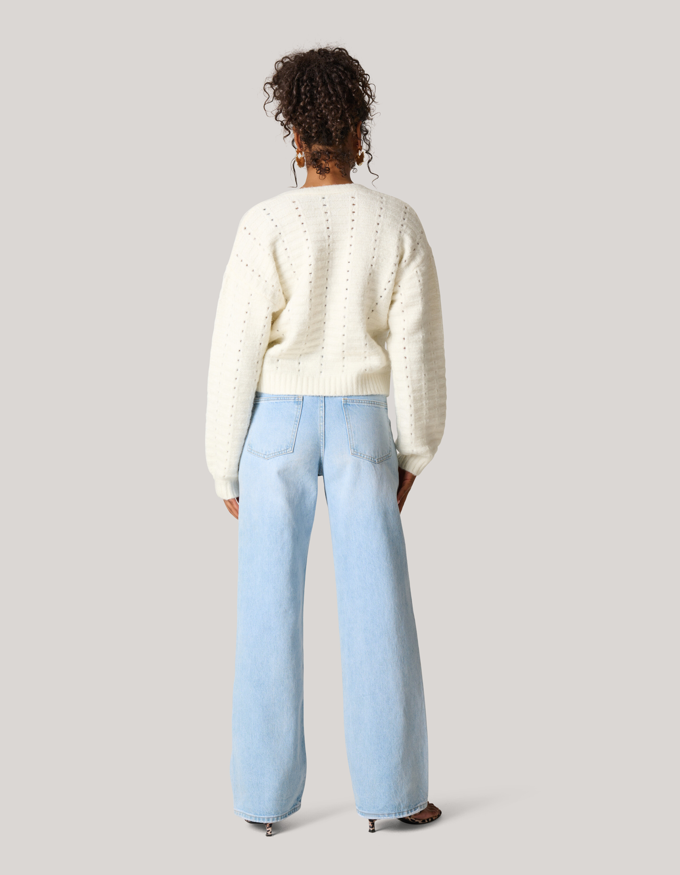 Weiche Strickjacke Off-white SHOEBY WOMEN