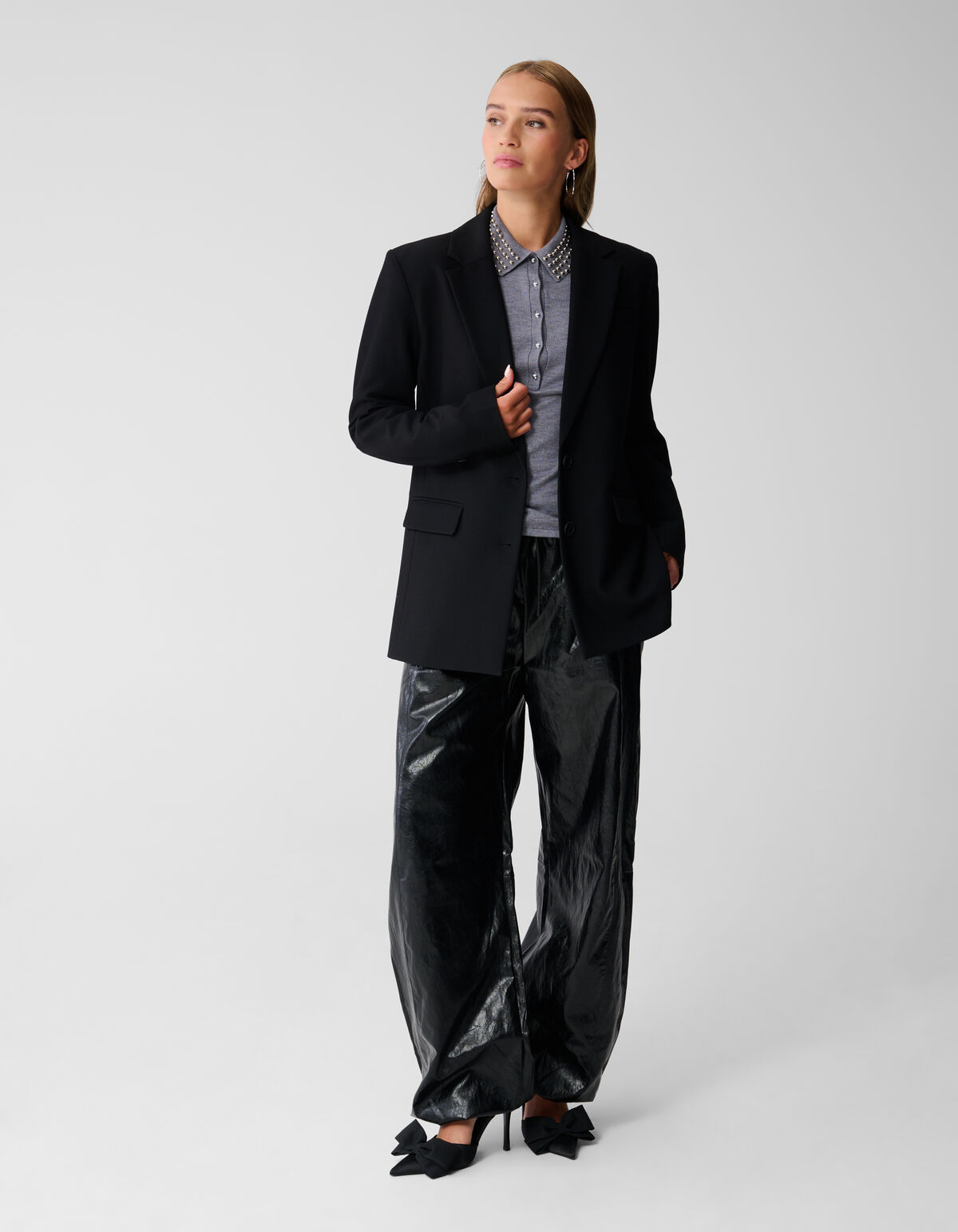 Basis Blazer Schwarz SHOEBY WOMEN