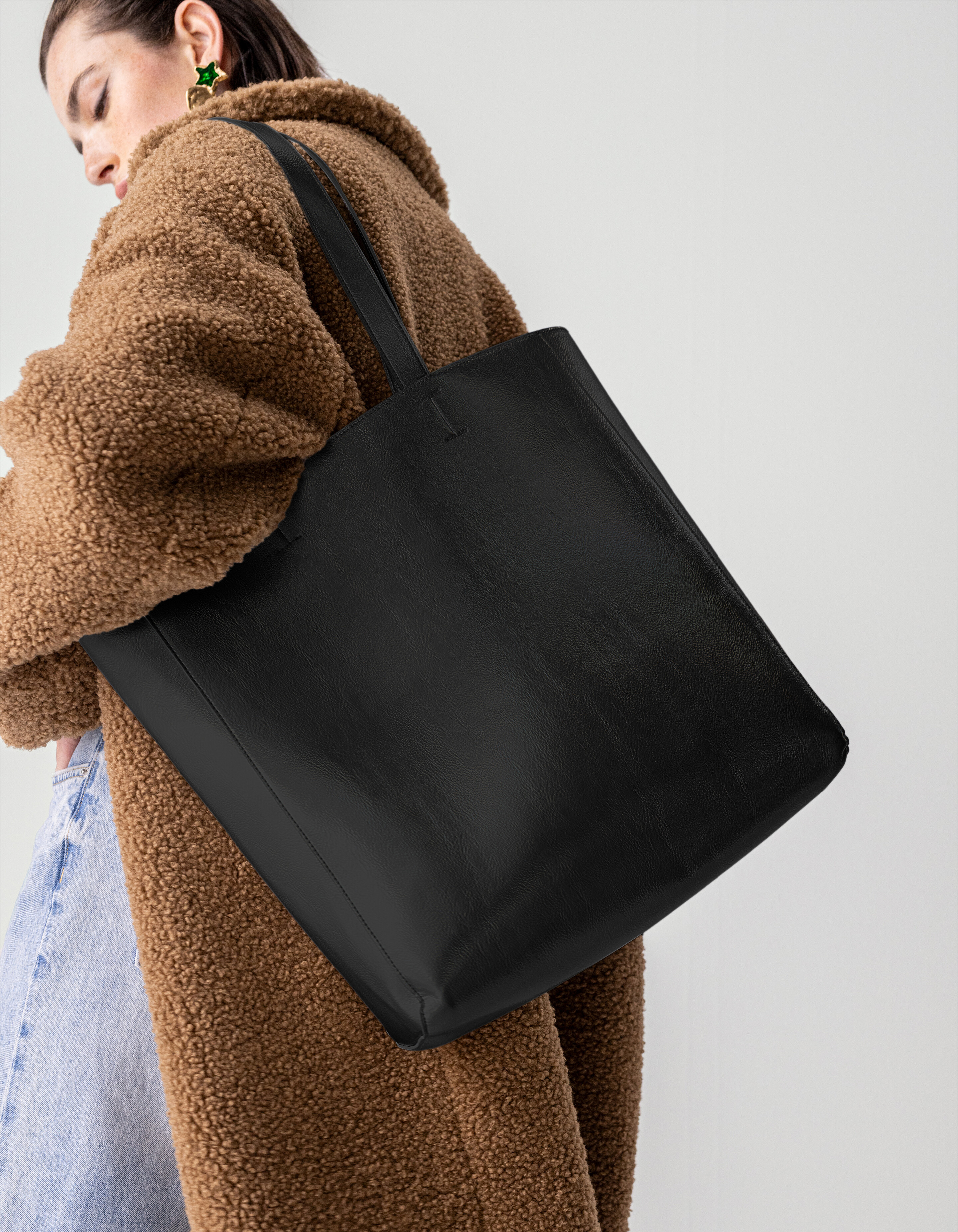 Shopper Tasche Schwarz SHOEBY ACCESSOIRES