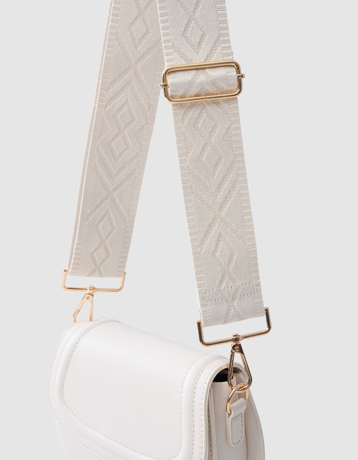 Struktur Riemen Off Wei&szlig; SHOEBY ACCESSOIRES