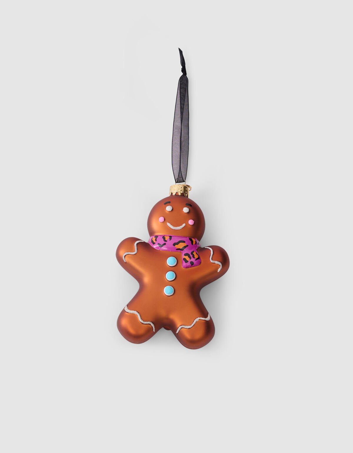 Lebkuchen-Weihnachtskugel Braun von Fred SHOEBY ACCESSOIRES