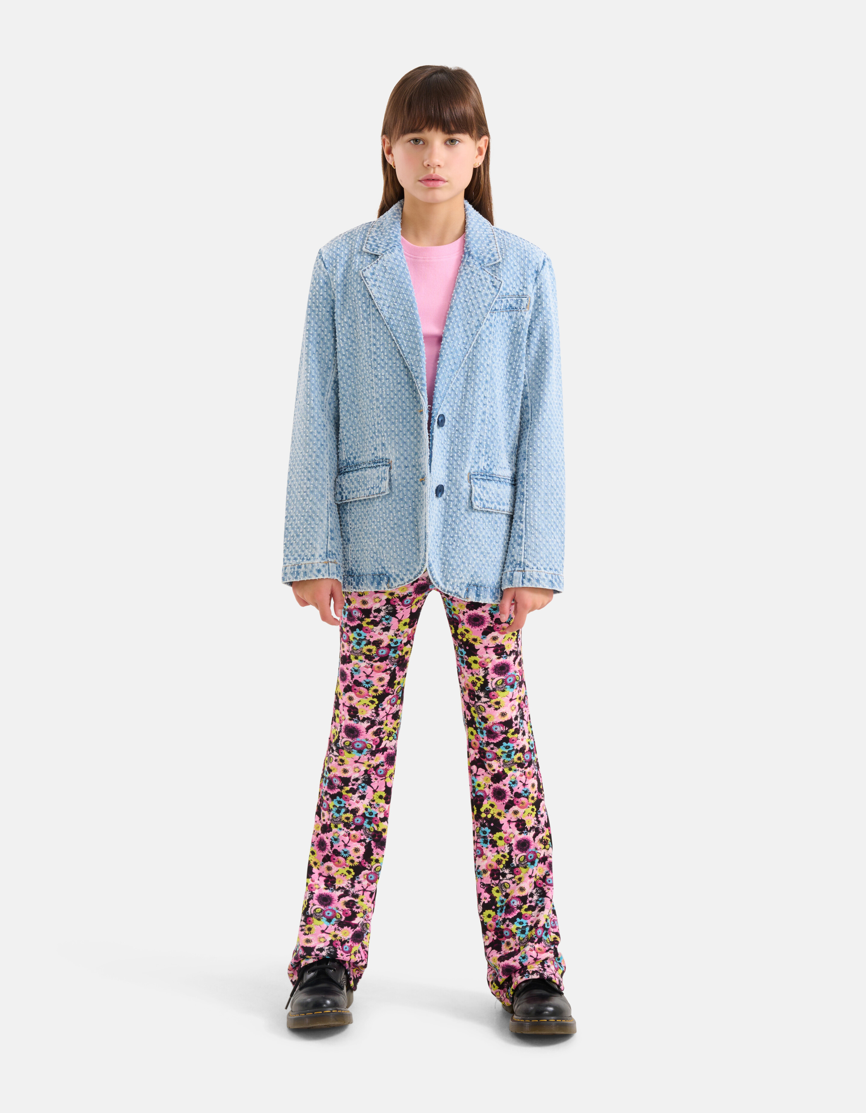 Struktur Denim Blazer gebleicht SHOEBY GIRLS