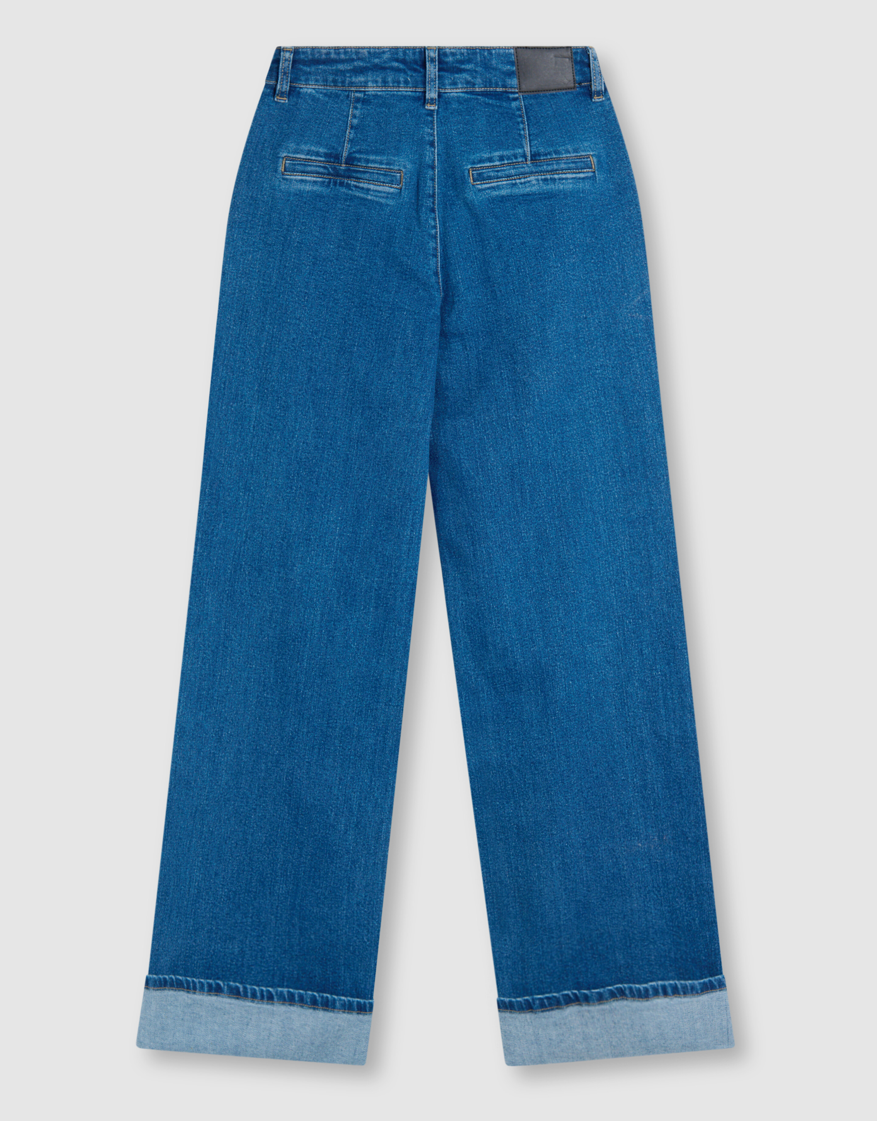 Klassische Jeans mit weitem Bein Dunkelblau SHOEBY WOMEN
