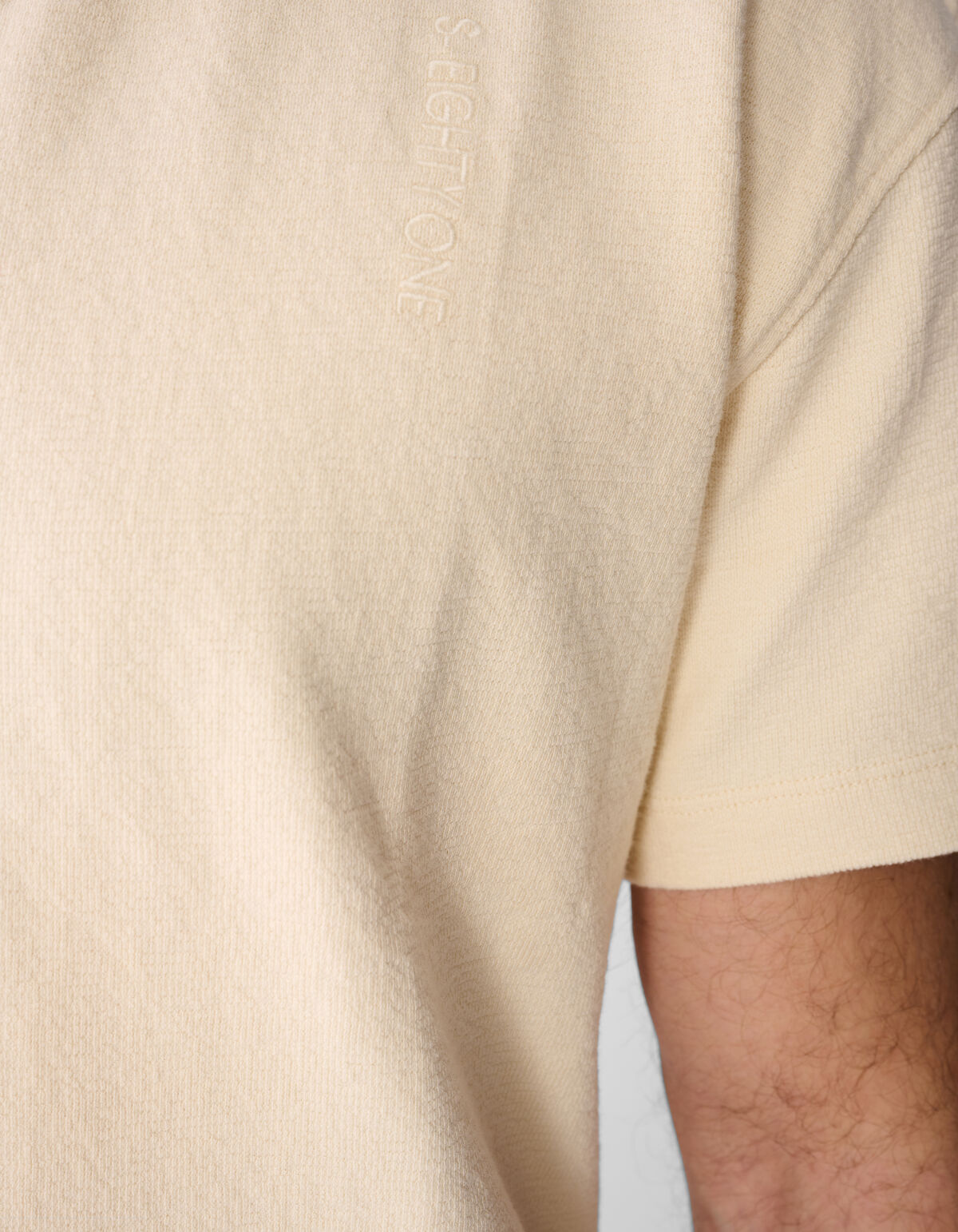 Relaxed Polo Hellgelb SHOEBY MEN