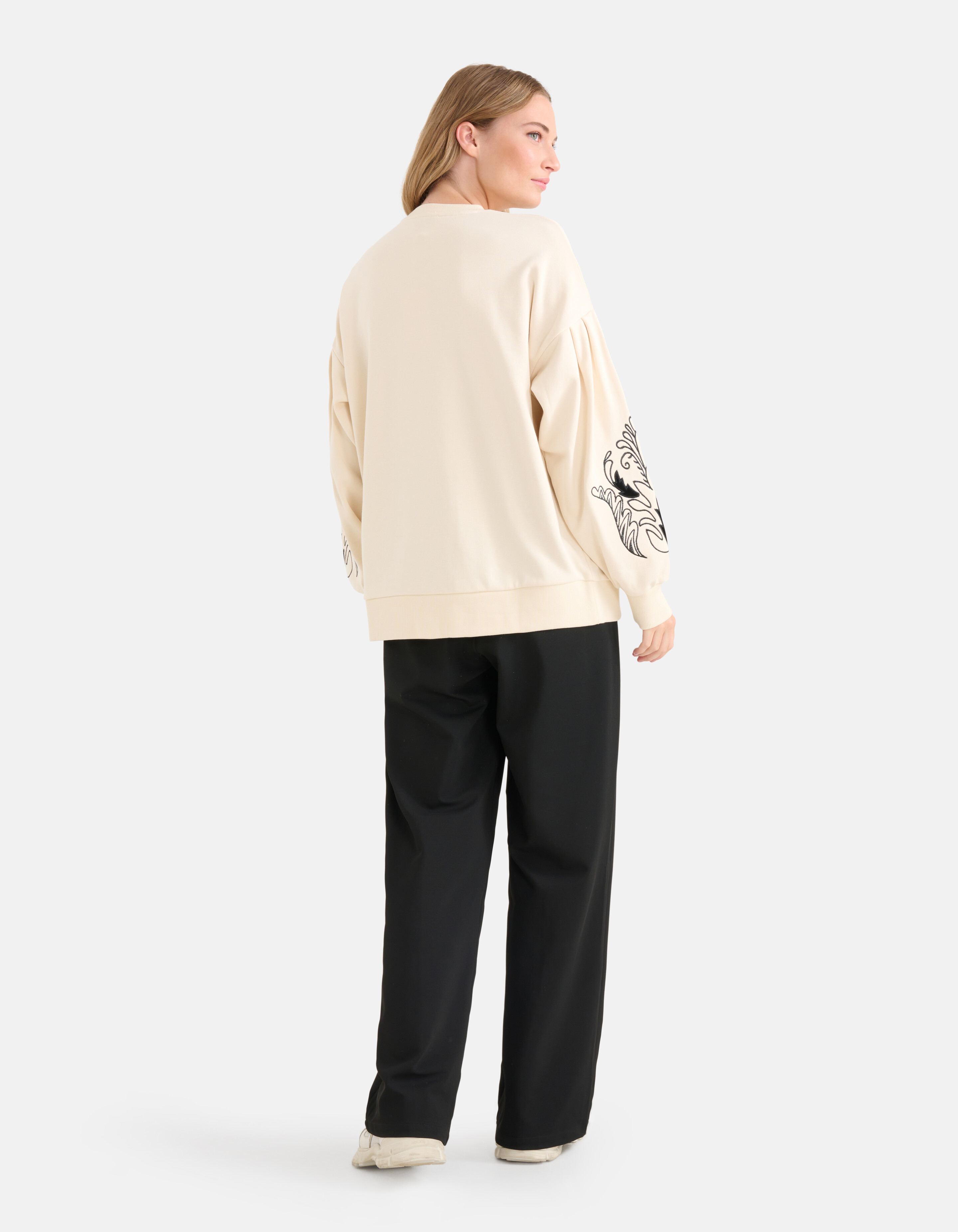 Pullover mit Stickerei Off White SHOEBY WOMEN