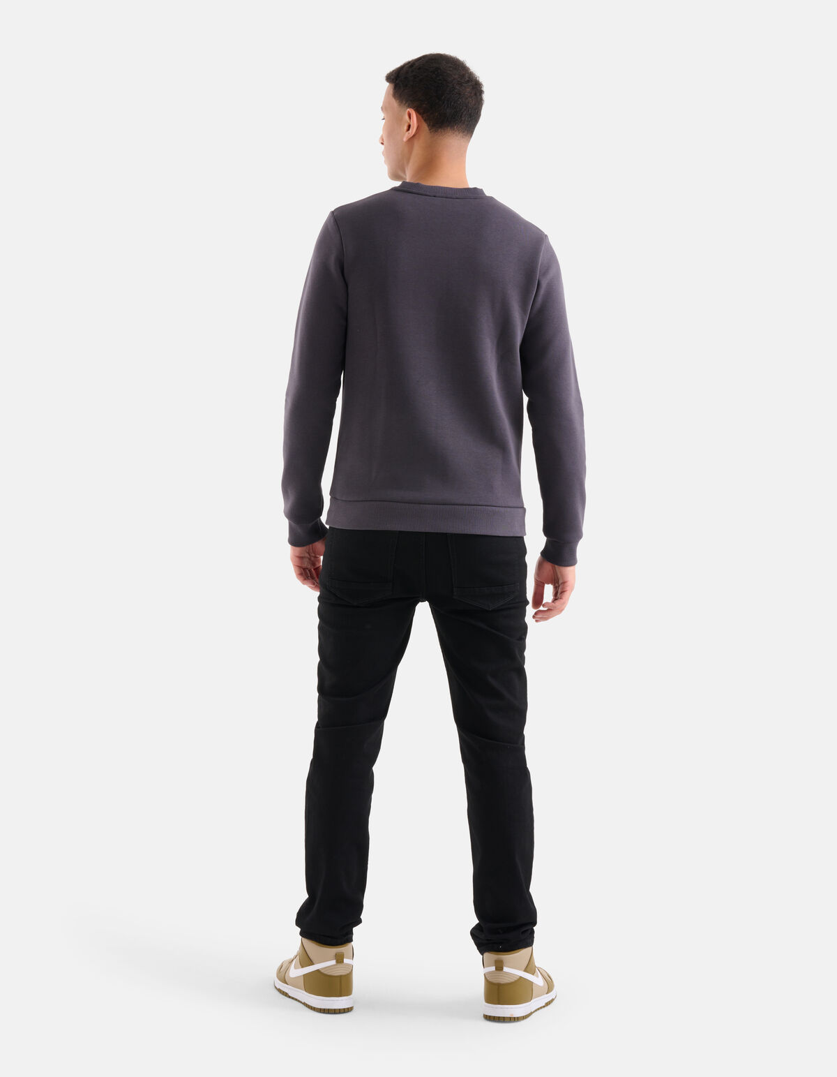 Sparkle Pullover Dunkelgrau SHOEBY MEN