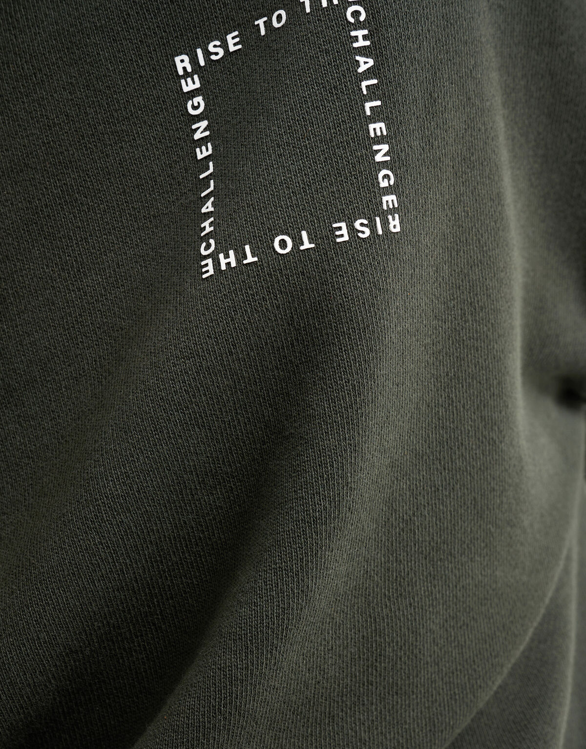 Print Pullover Dunkelgrün SHOEBY MEN