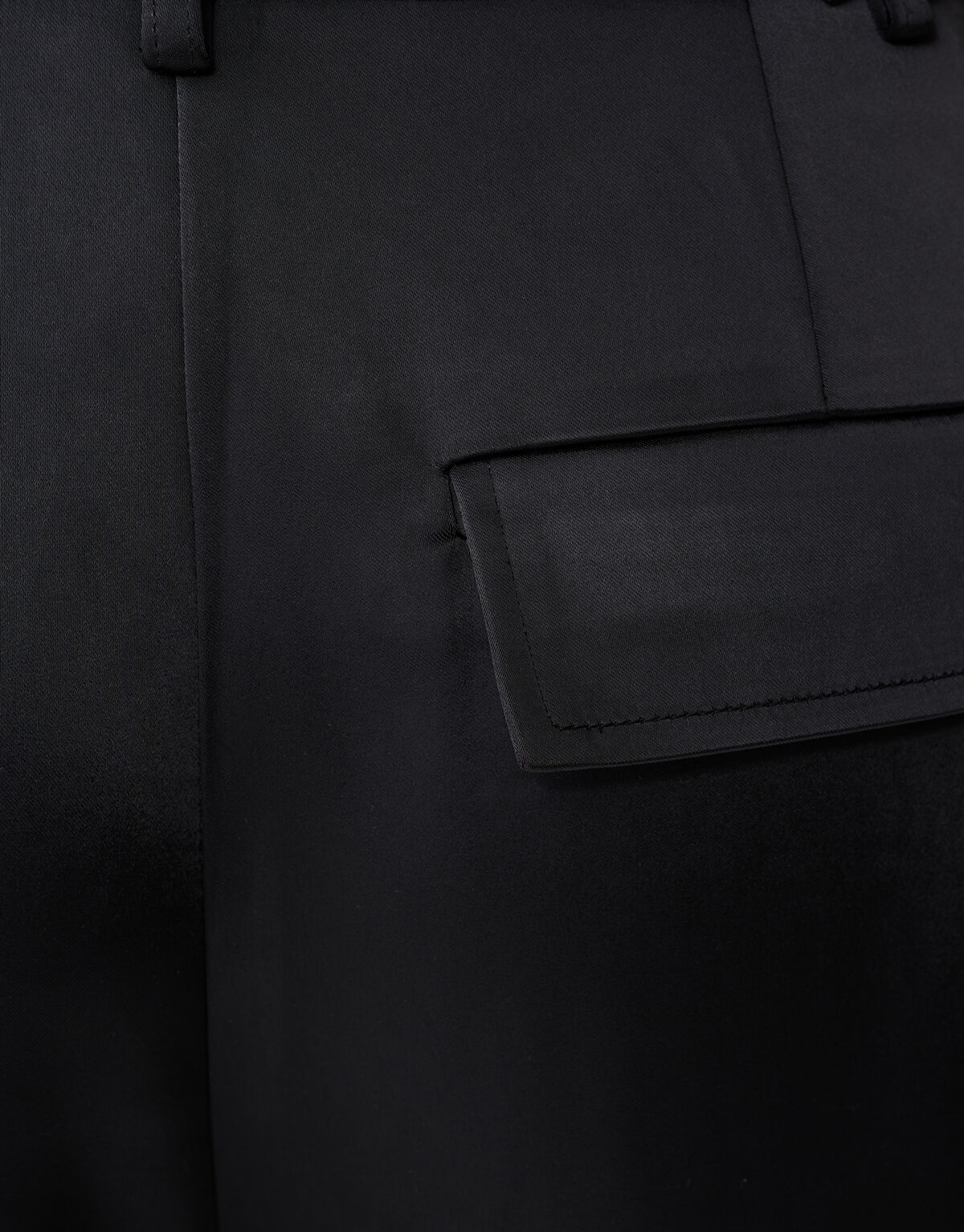 Heavy Satin Barrel Fit Hose Schwarz SHOEBY WOMEN