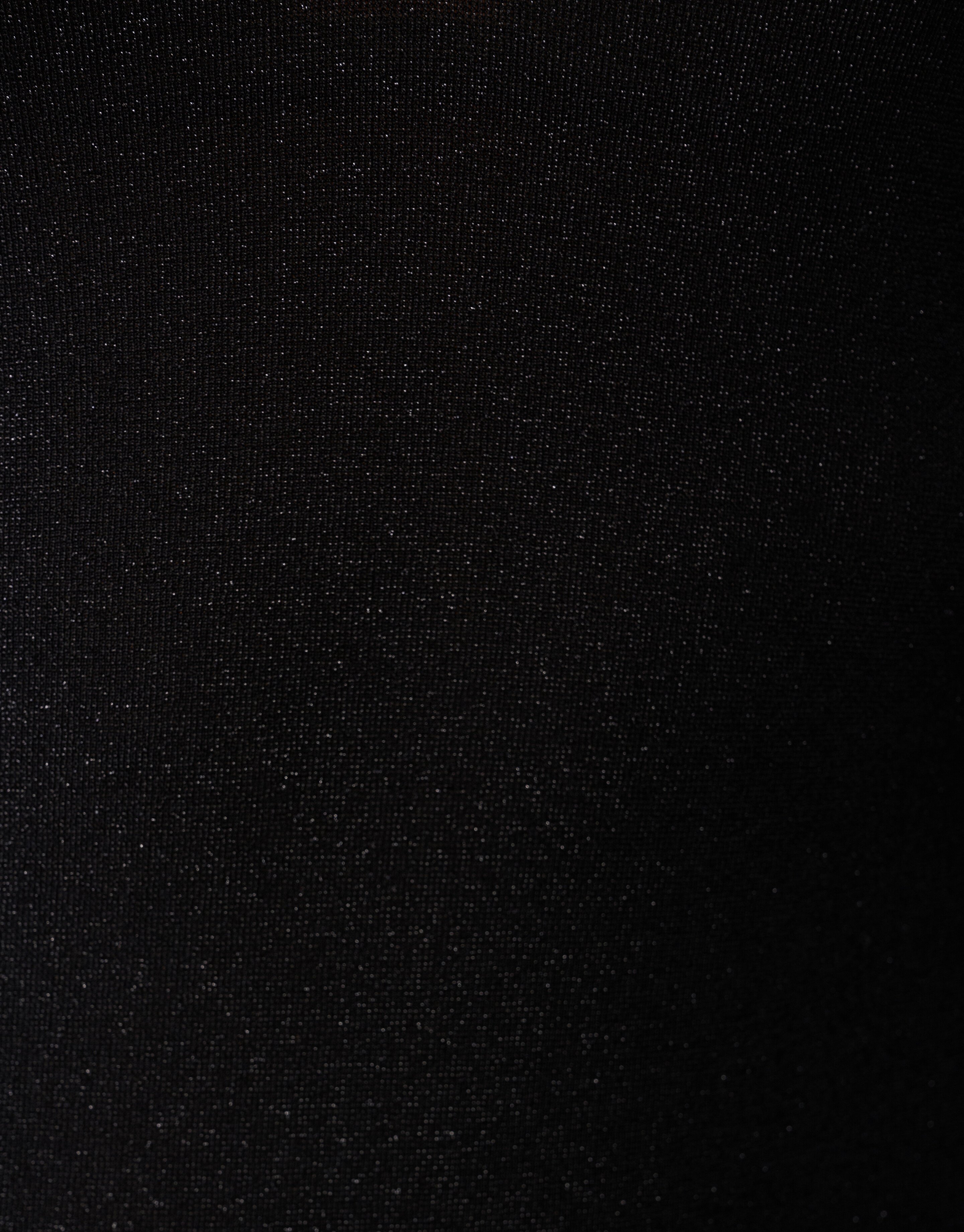 Glitzer-Body mit V-Ausschnitt, schwarz SHOEBY WOMEN