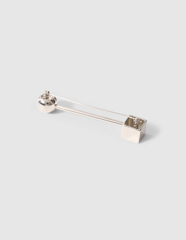 Ansteckbrosche Silber By Anna SHOEBY ACCESSOIRES