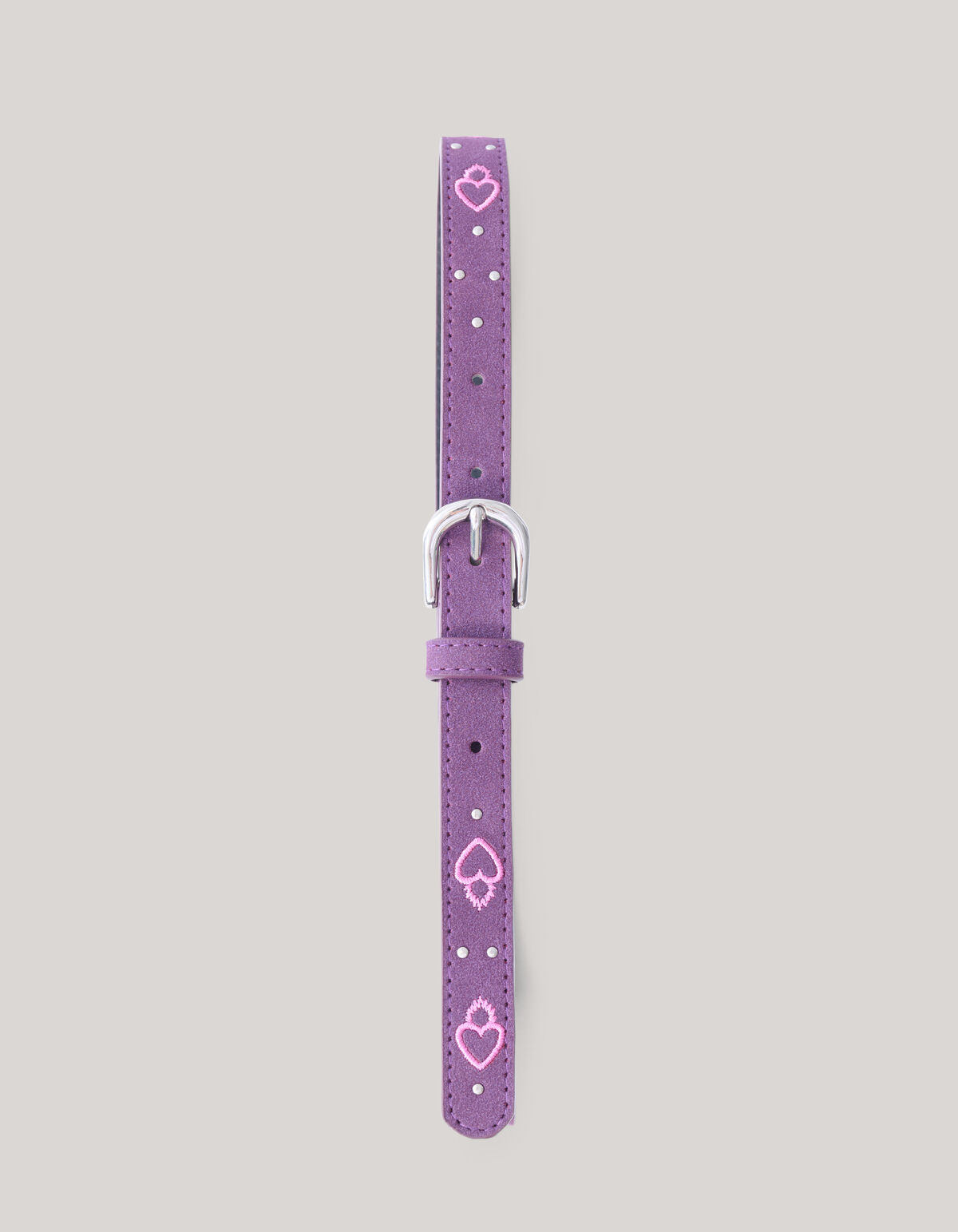 Herzgürtel Lila SHOEBY ACCESSOIRES