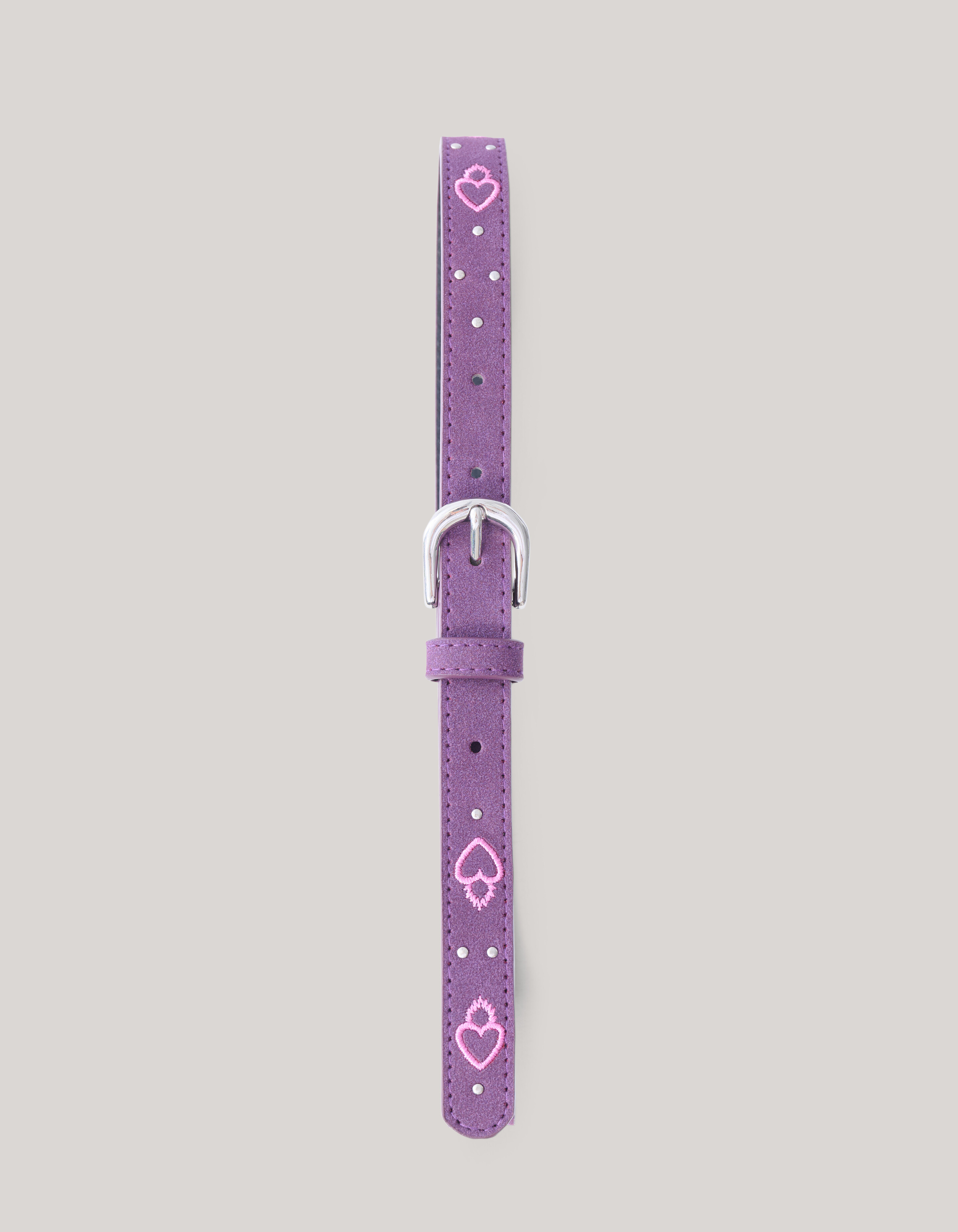 Herzgürtel Lila SHOEBY ACCESSOIRES