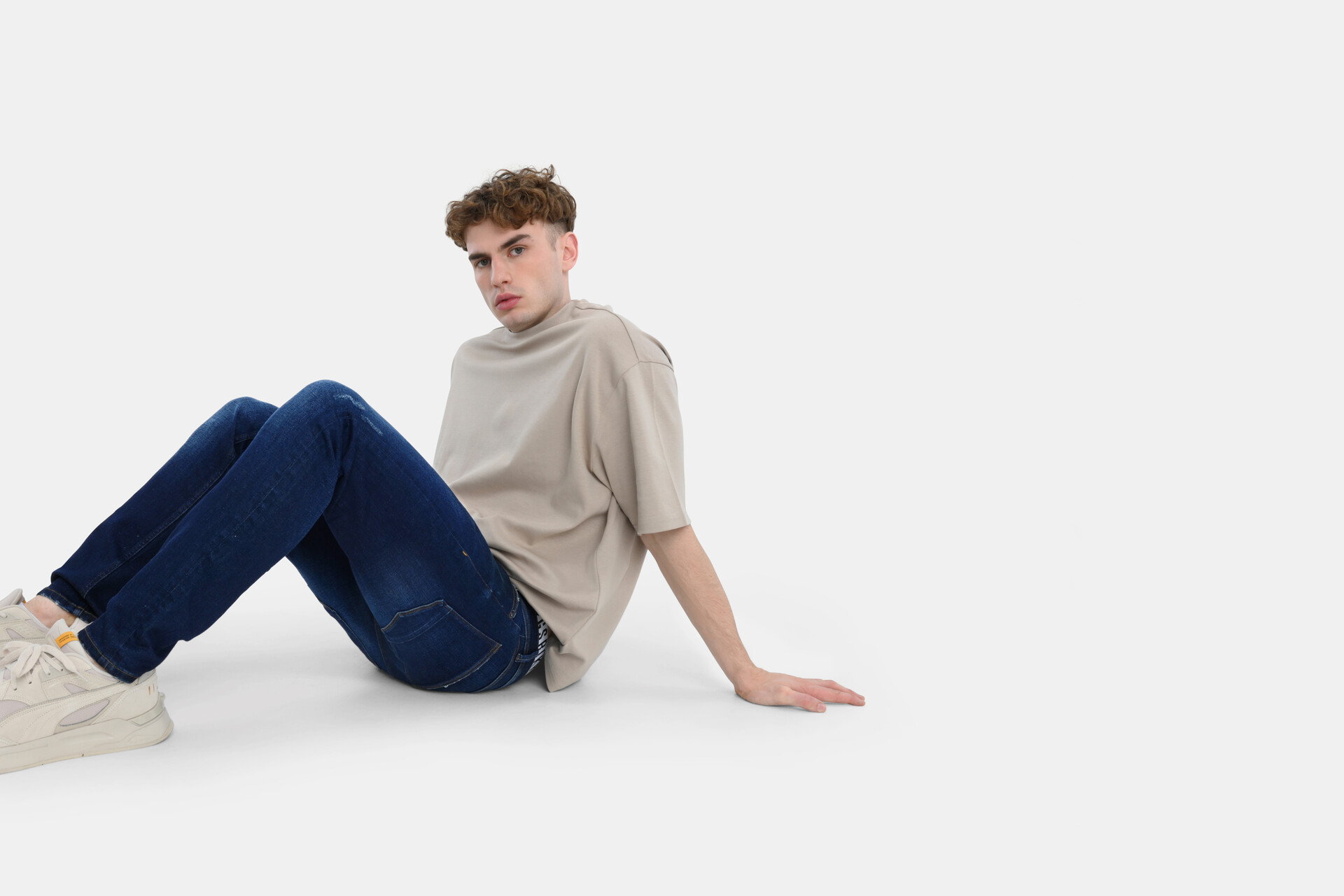 Skinny Jeans Dunkelblau Länge 34 Refill
