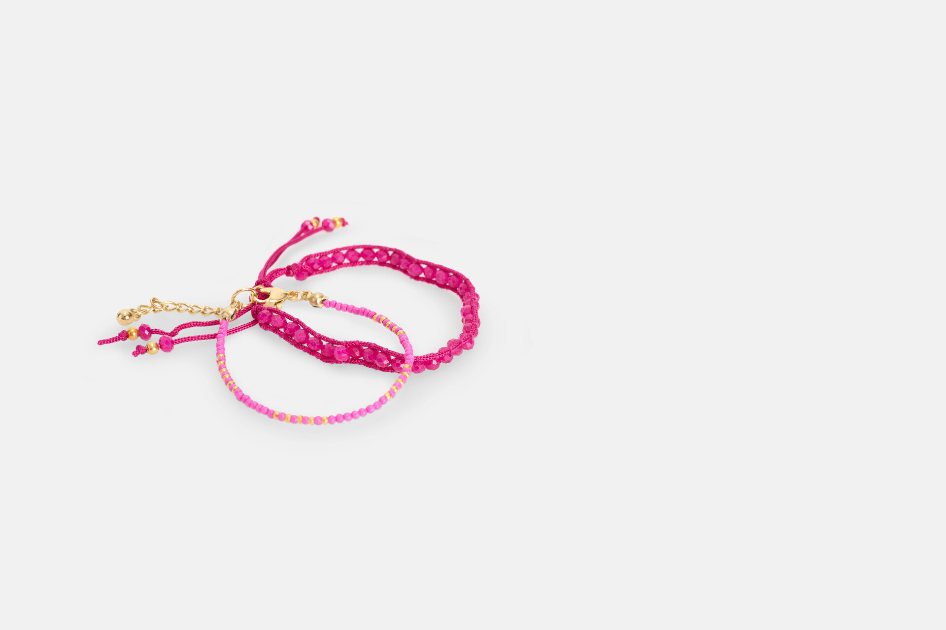 Armbänder Set Rosa SHOEBY ACCESSOIRES