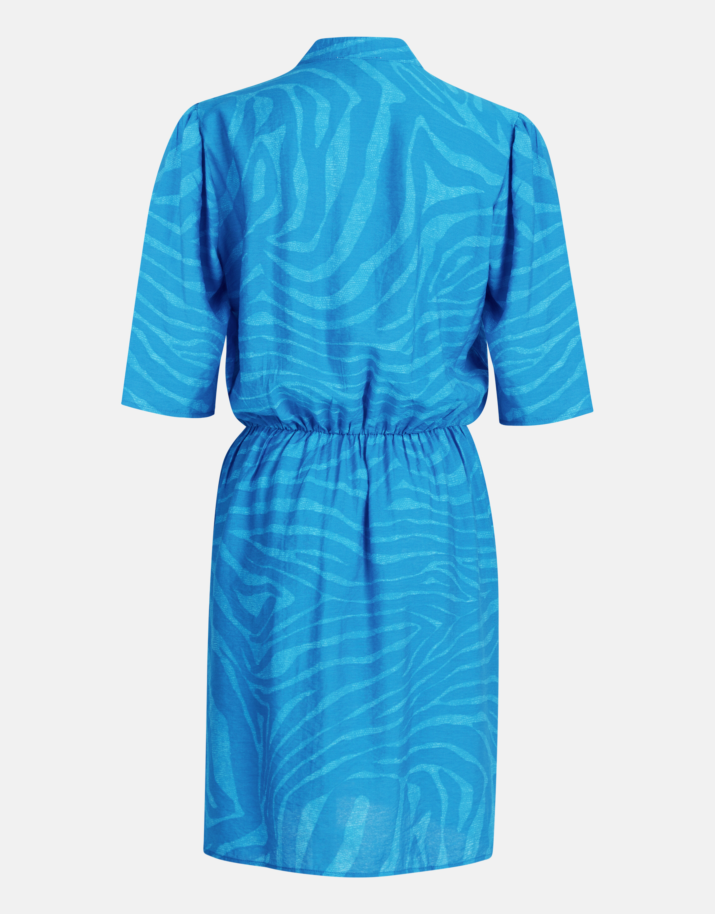 Zebra Print Kleid Blau SHOEBY WOMEN