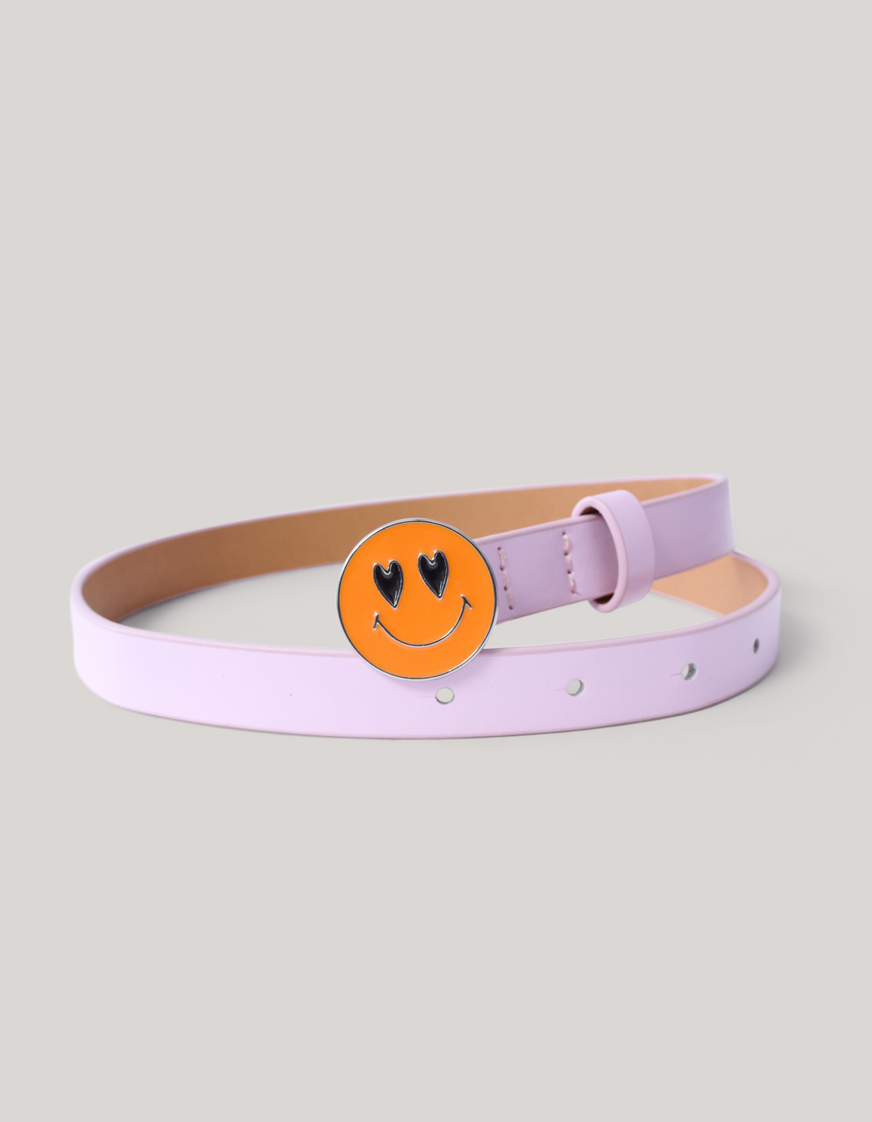 Smiley-Gürtel Hellrosa SHOEBY ACCESSOIRES
