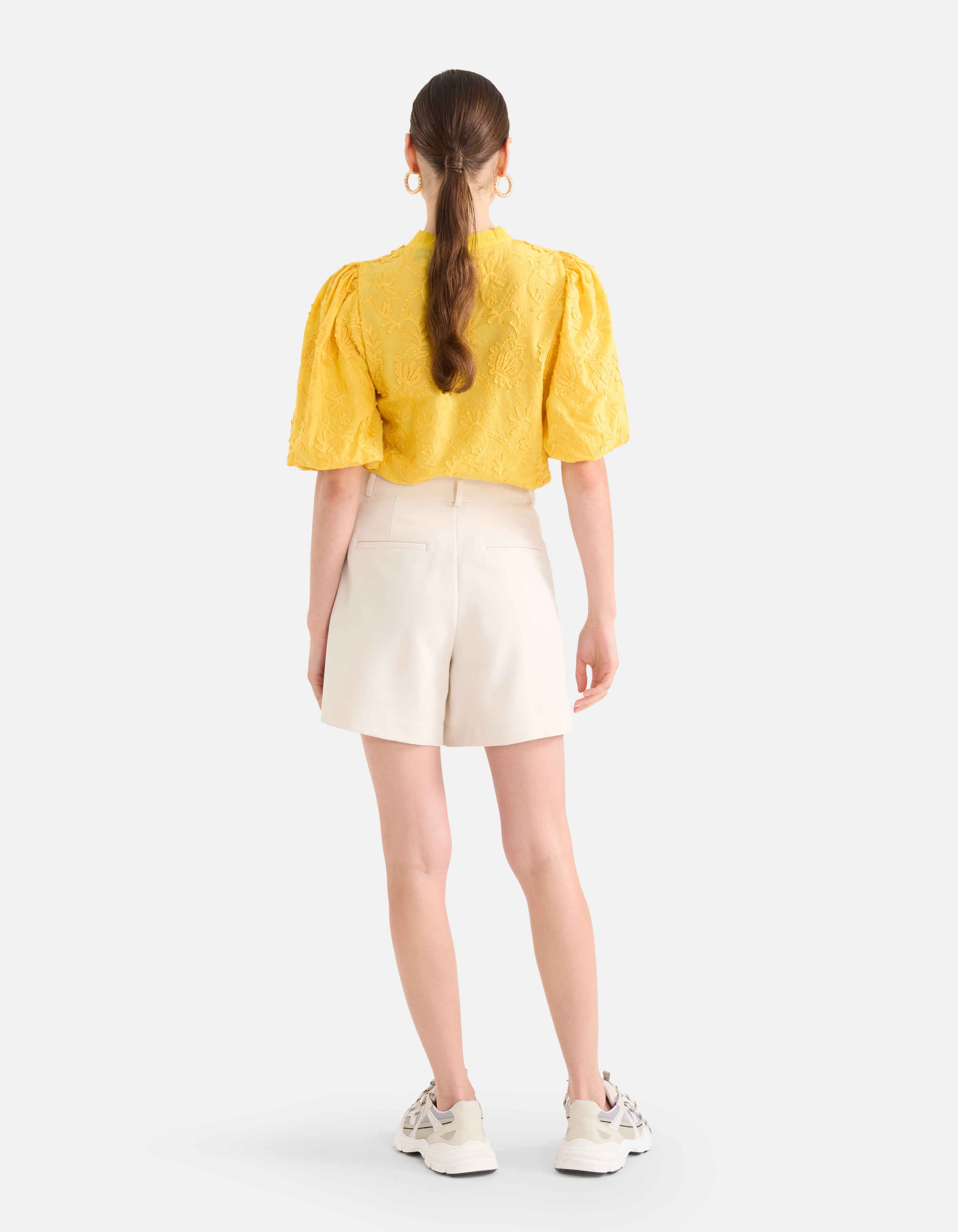 Hose kurz Off White SHOEBY WOMEN