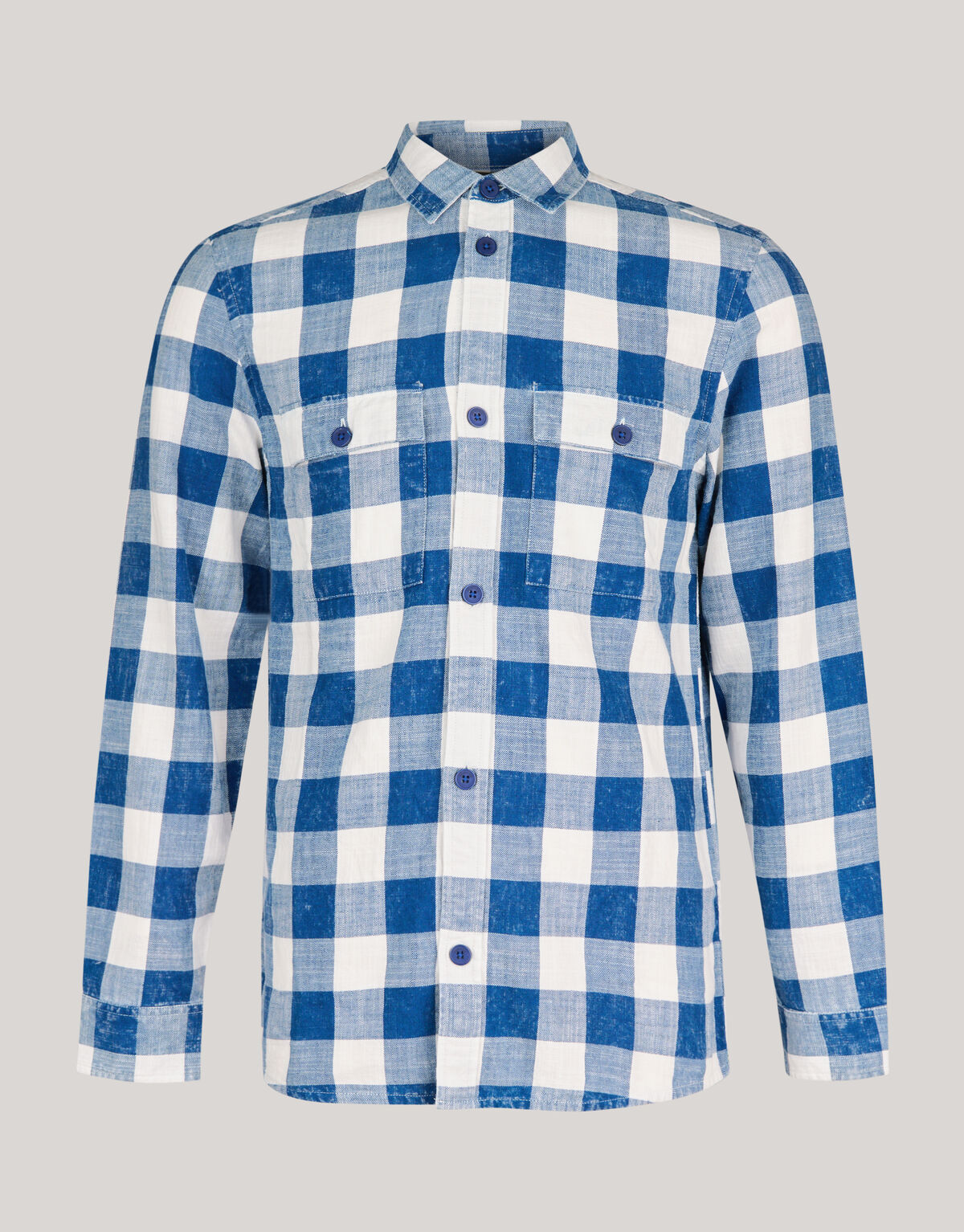 Kariertes Hemd Blau SHOEBY MEN