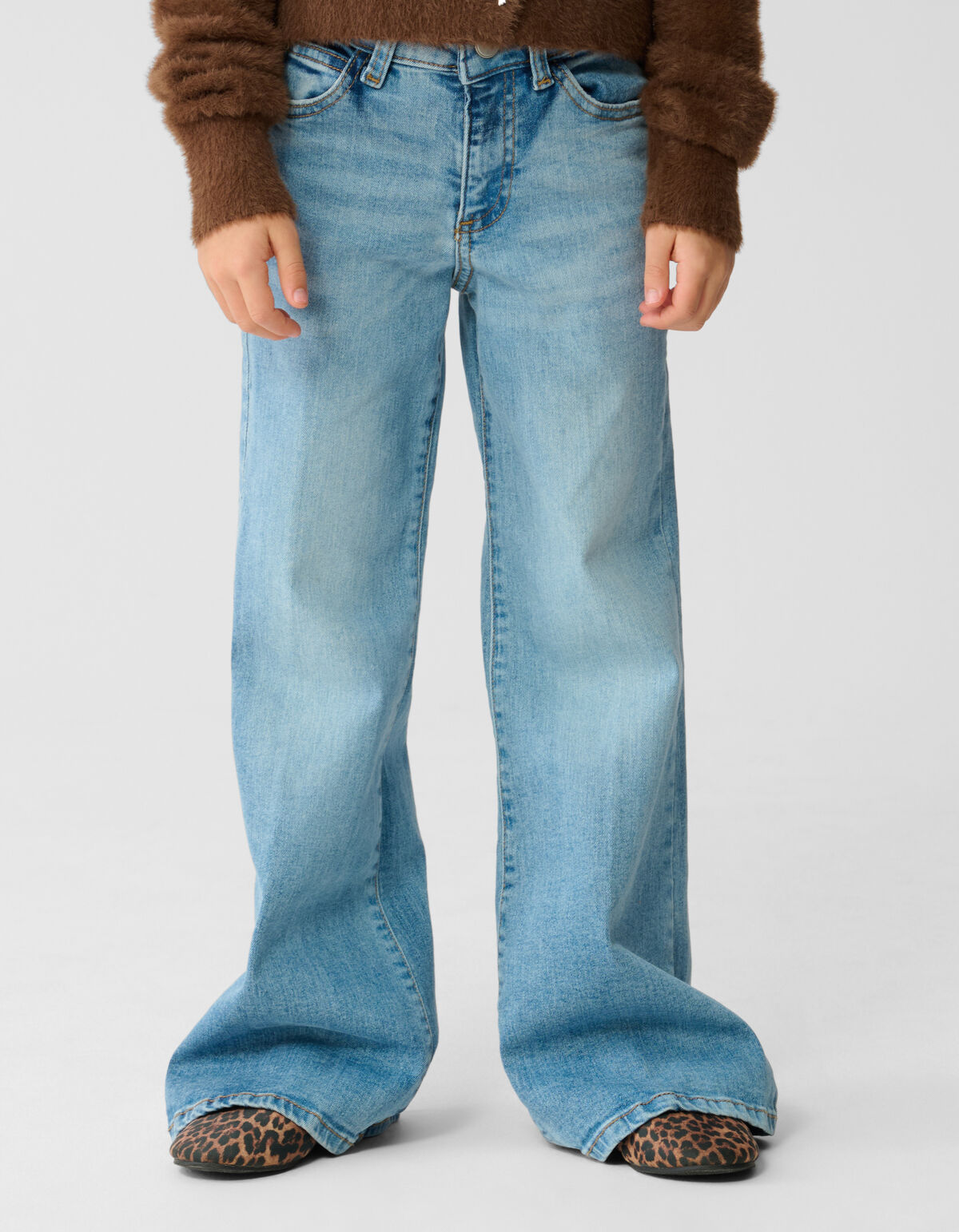 Flared Fit Jeans Blau SHOEBY GIRLS