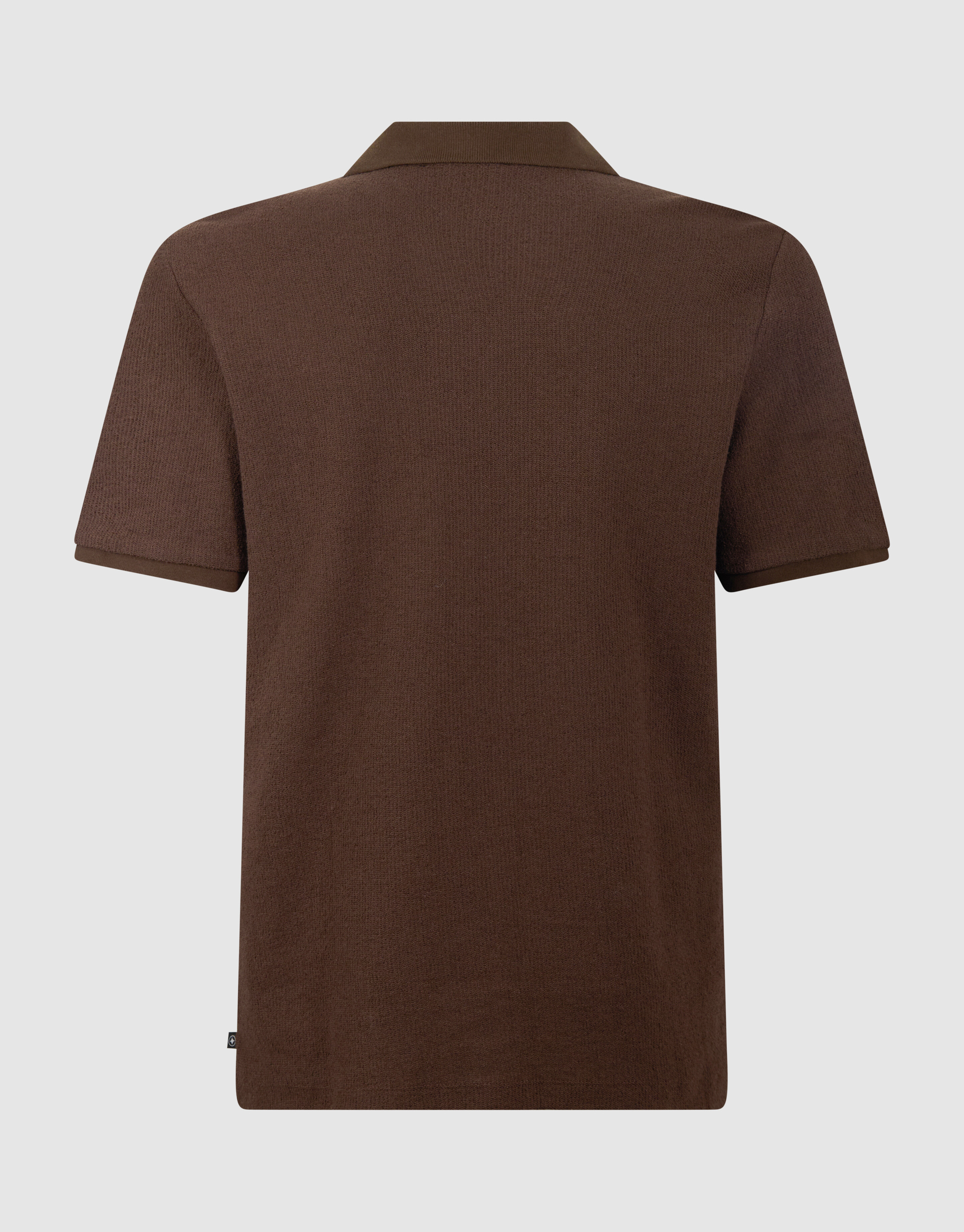 Gestricktes Overshirt Dunkelbraun SHOEBY MEN