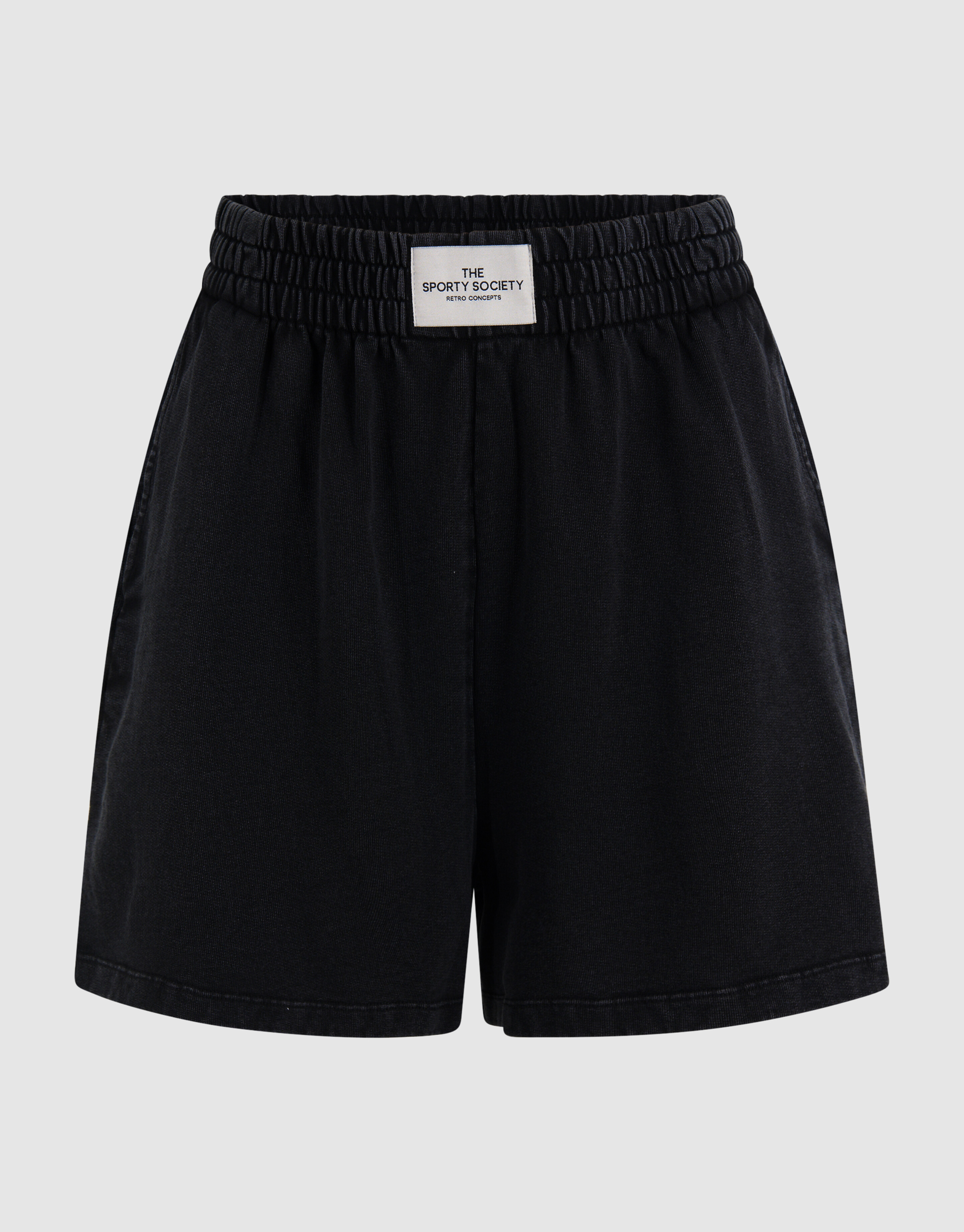 Gewaschene Sweat-Shorts Dunkelgrau SHOEBY WOMEN