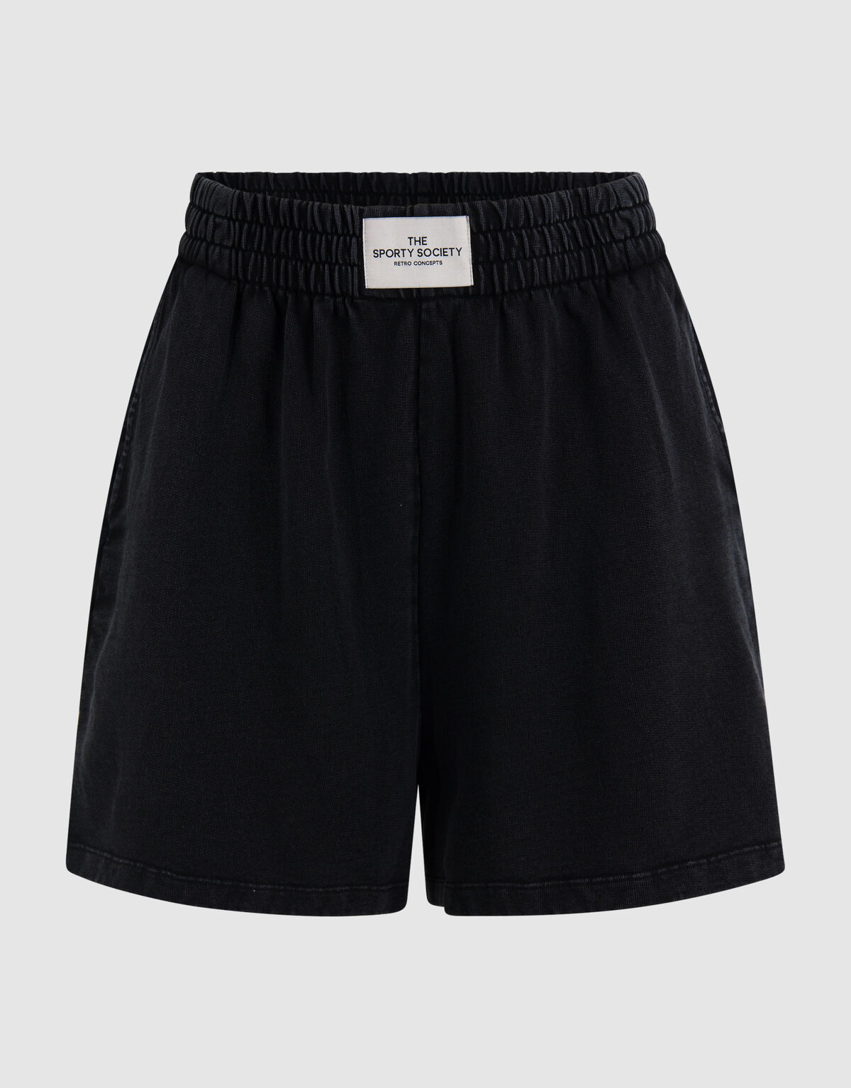 Gewaschene Sweat-Shorts Dunkelgrau SHOEBY WOMEN