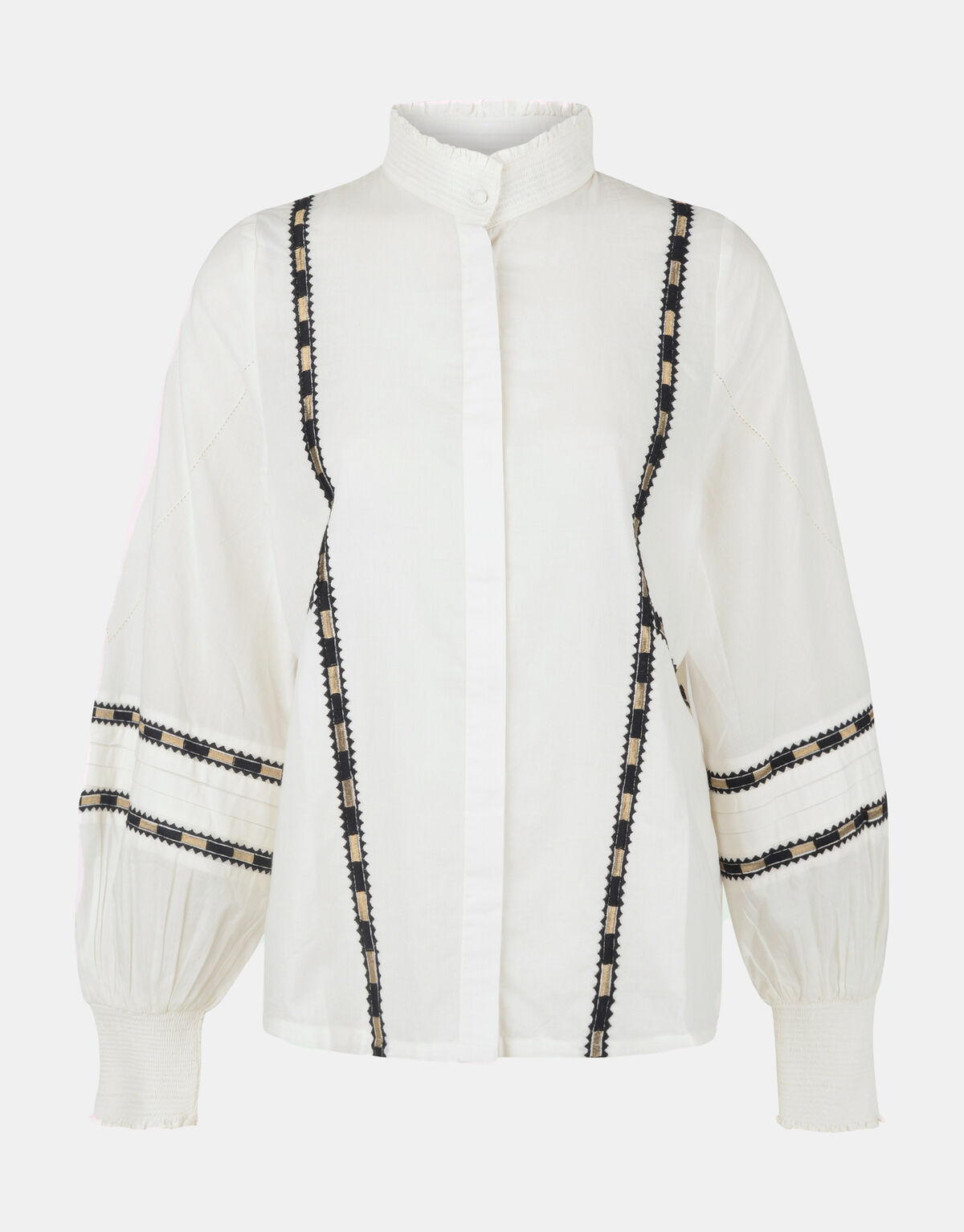 Goldene Bluse von Mieke EKSEPT