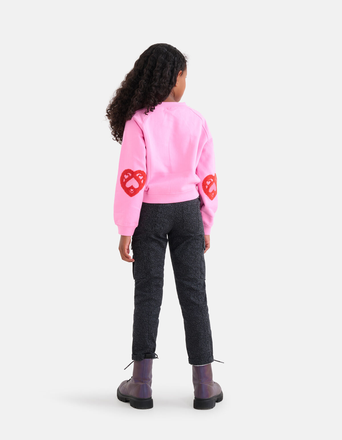 Pullover mit Stickerei Rosa SHOEBY GIRLS