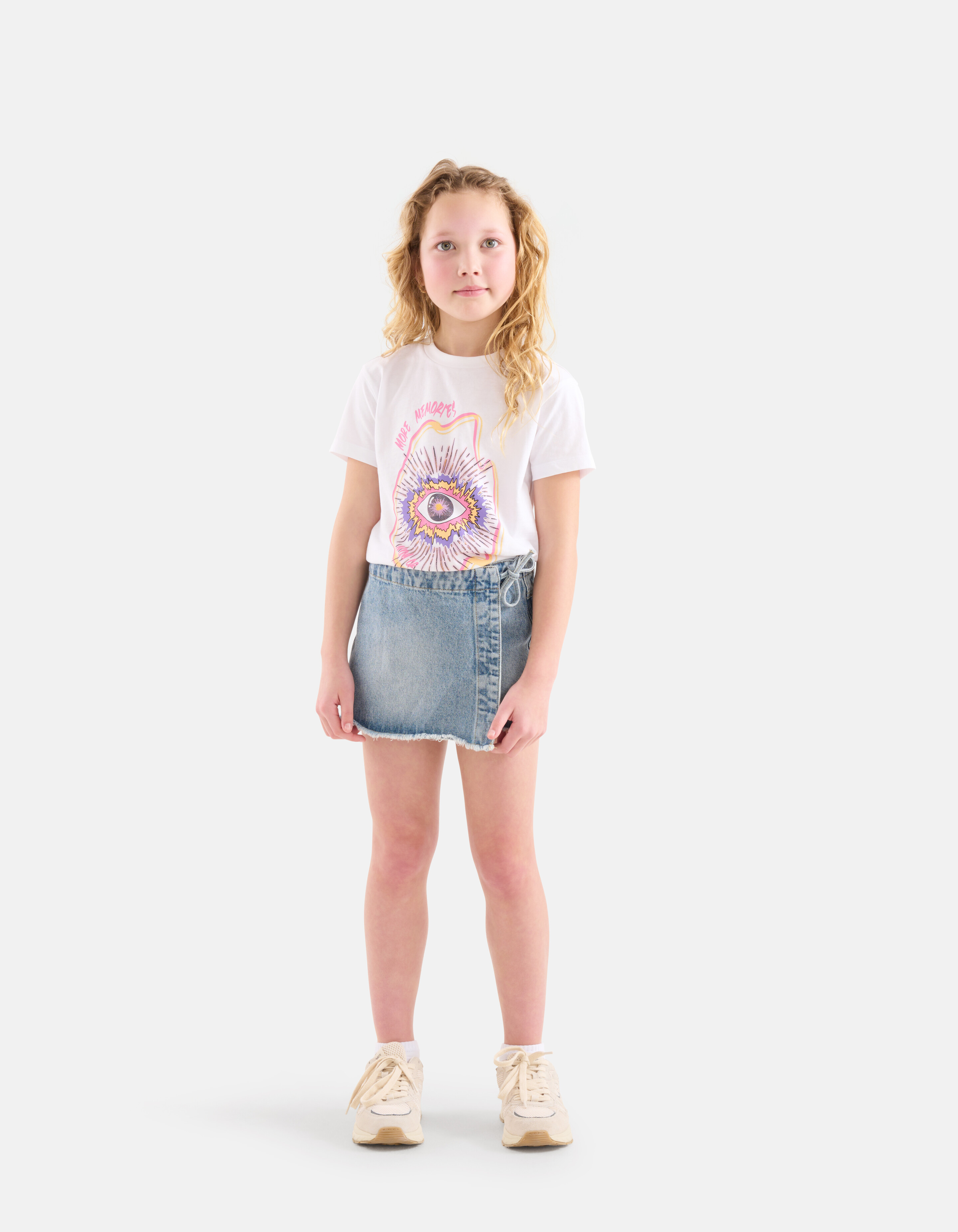 Artwork T-shirt Weiß SHOEBY GIRLS