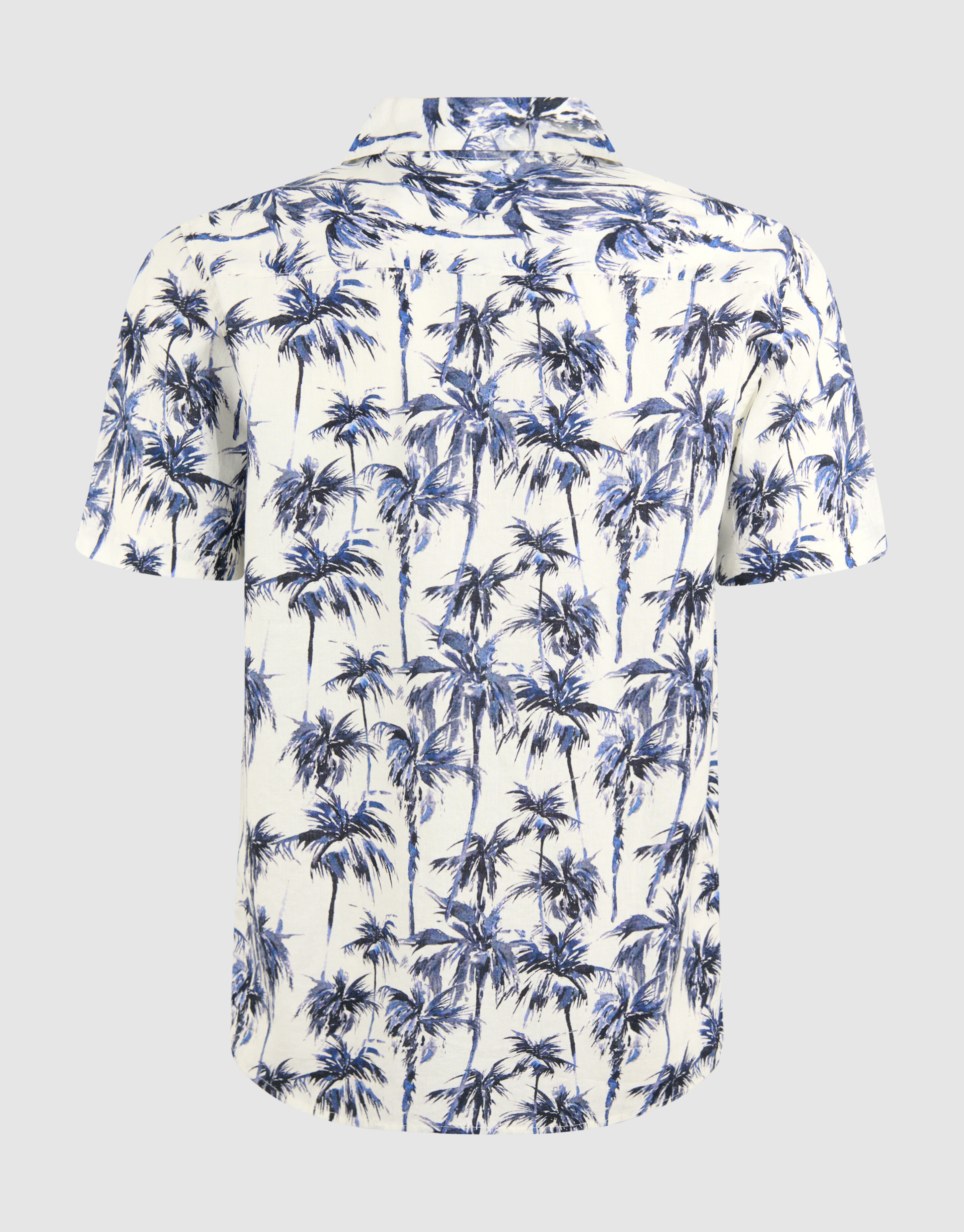 Bedrucktes Palmen-T-Shirt Off White SHOEBY MEN