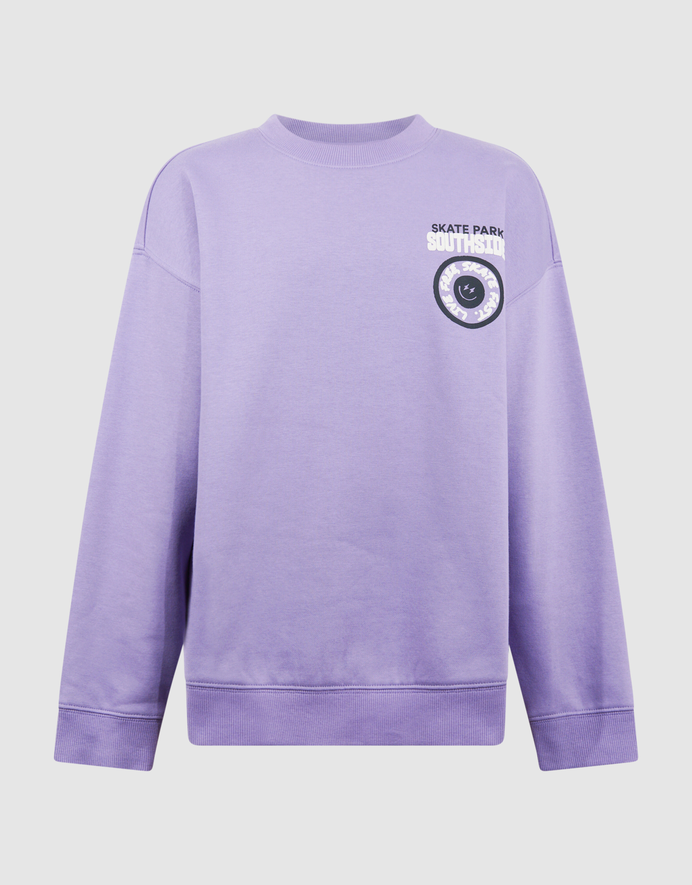 Skatepark-Kunstwerk-Pullover Lila SHOEBY BOYS