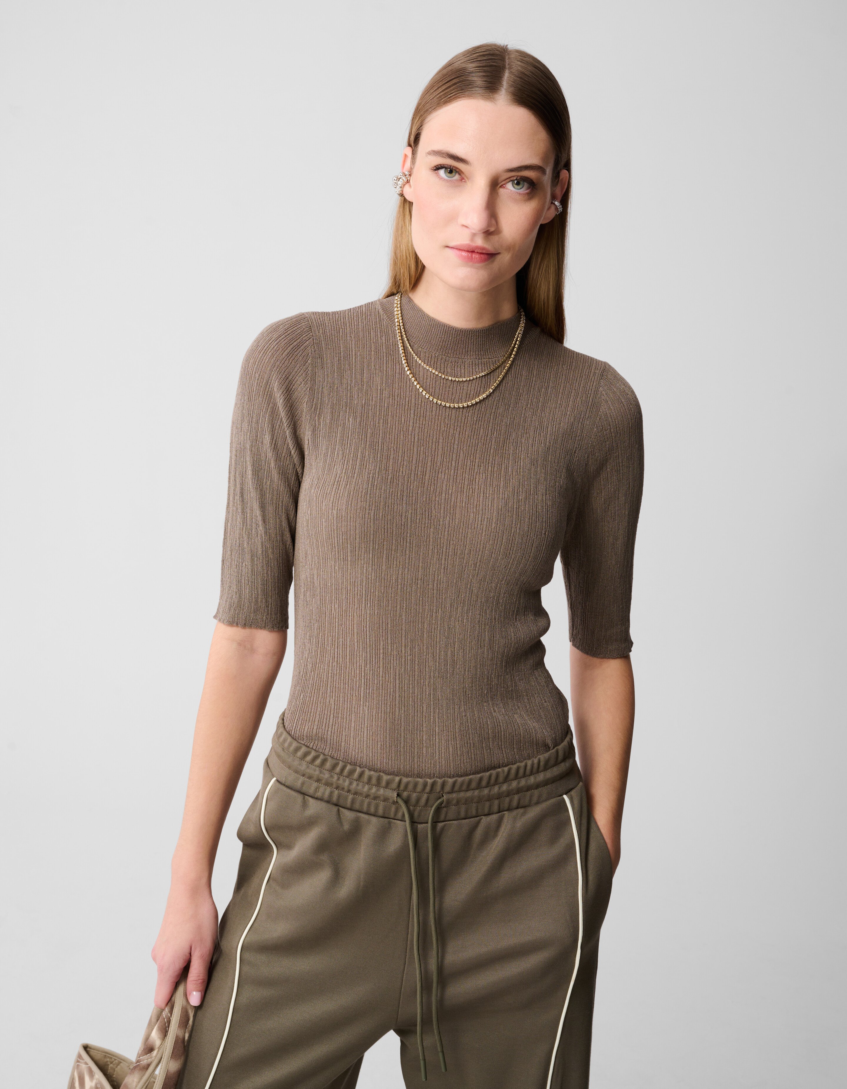 Struktur Top Khaki SHOEBY WOMEN