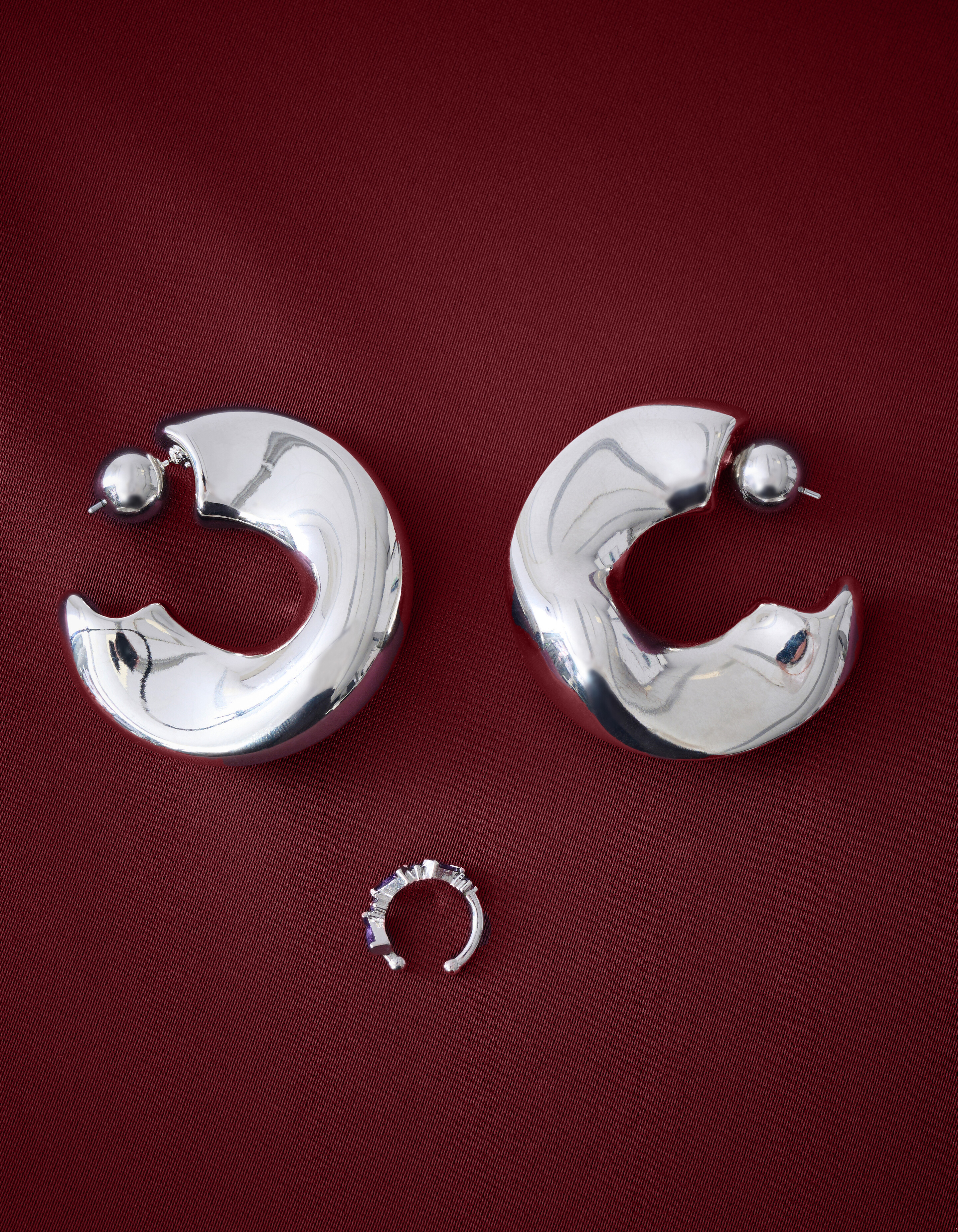 Ohrringe Set Silber SHOEBY WOMEN