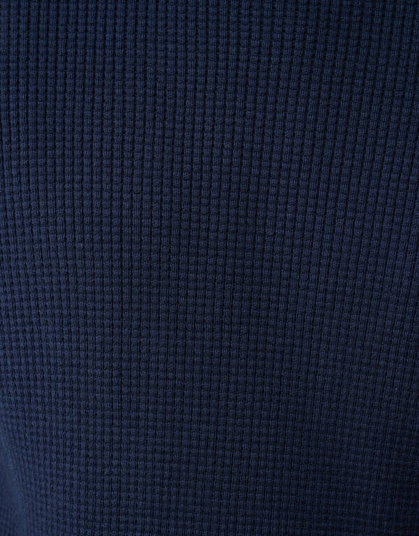 Strickpullover Waffel Dunkelblau SHOEBY MEN