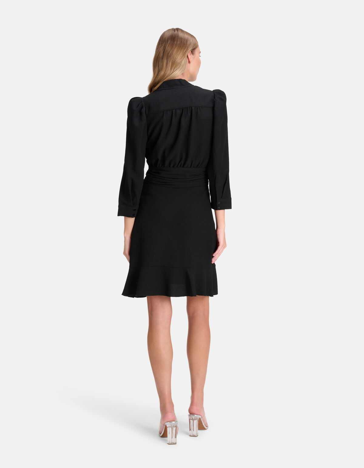 Drapiertes Kleid Schwarz von Fred SHOEBY WOMEN