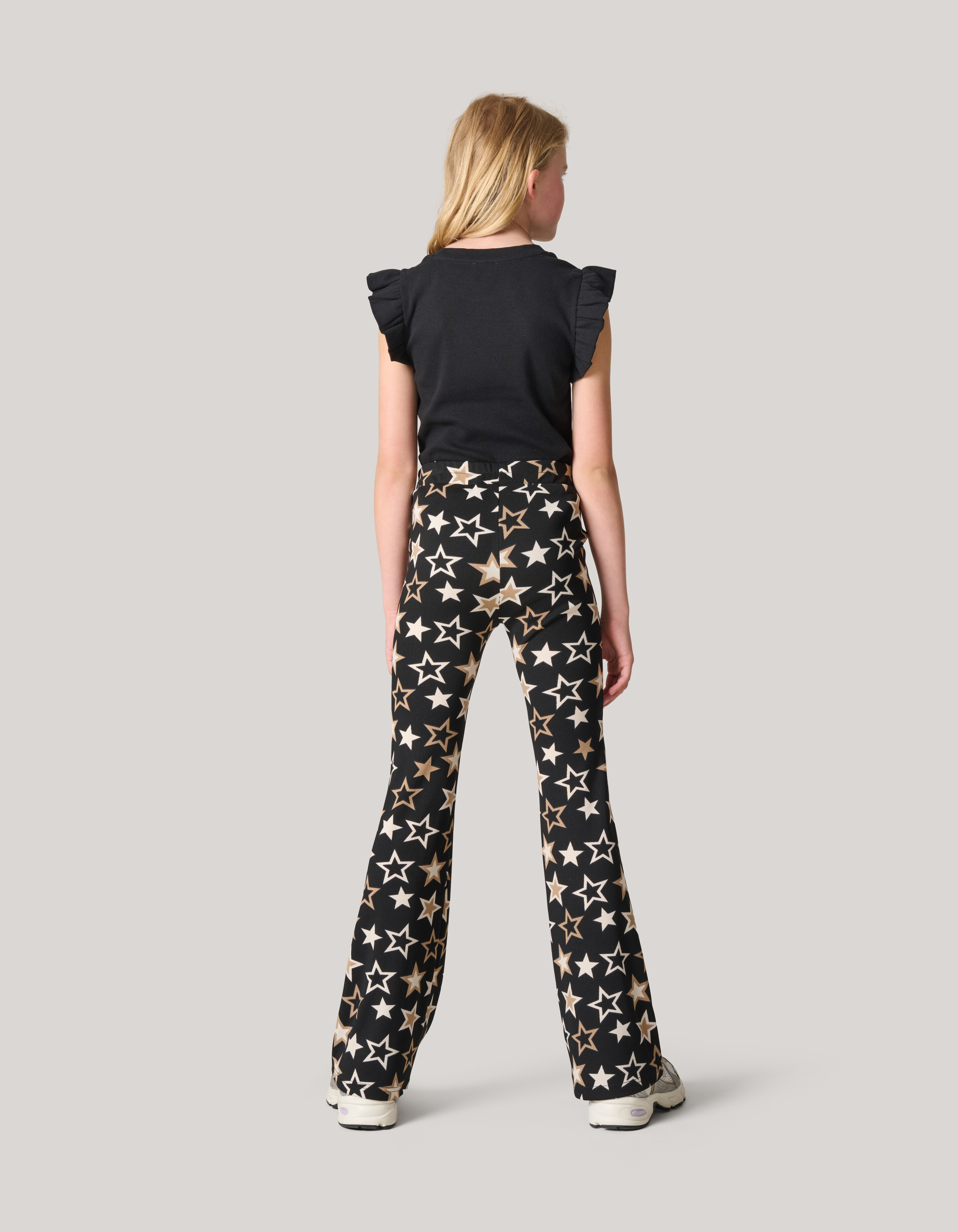 Bedruckte Schlagleggings Zwart SHOEBY GIRLS
