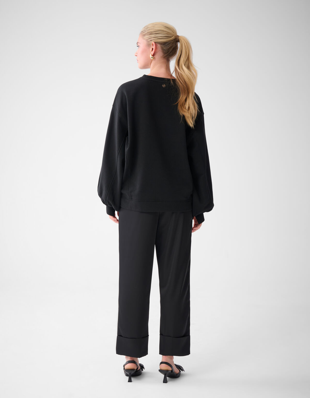 Satinhose Schwarz von Lonneke SHOEBY WOMEN