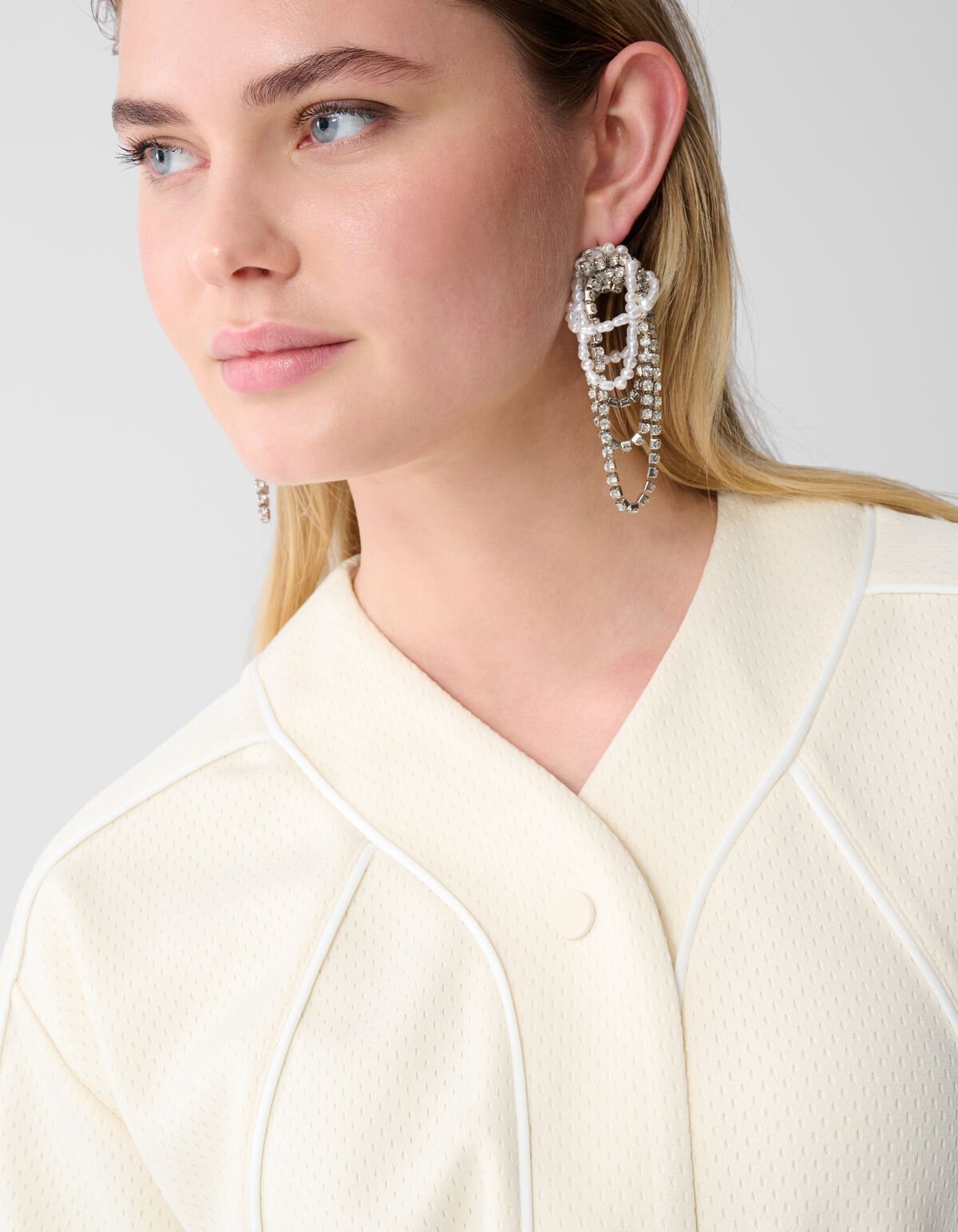 Mesh Rohr Jack Gebrochen Wei&szlig; SHOEBY WOMEN