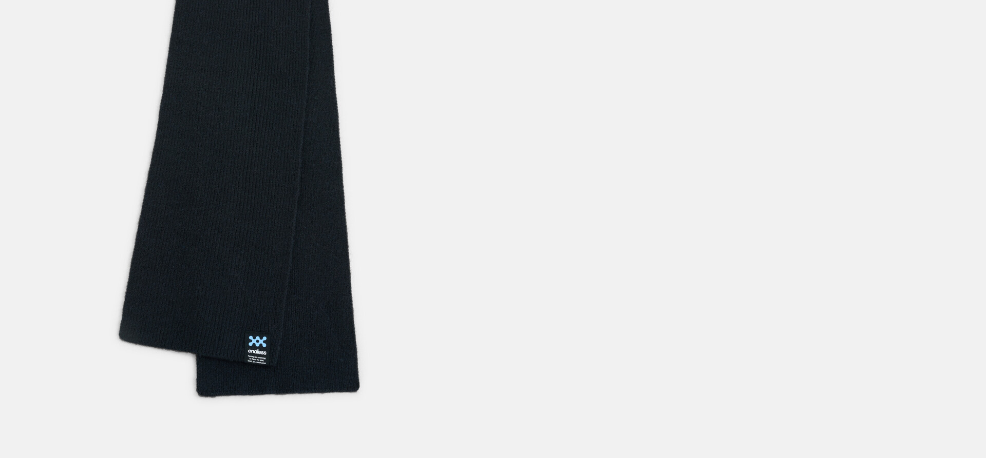 Label-Schal Schwarz SHOEBY ACCESSOIRES