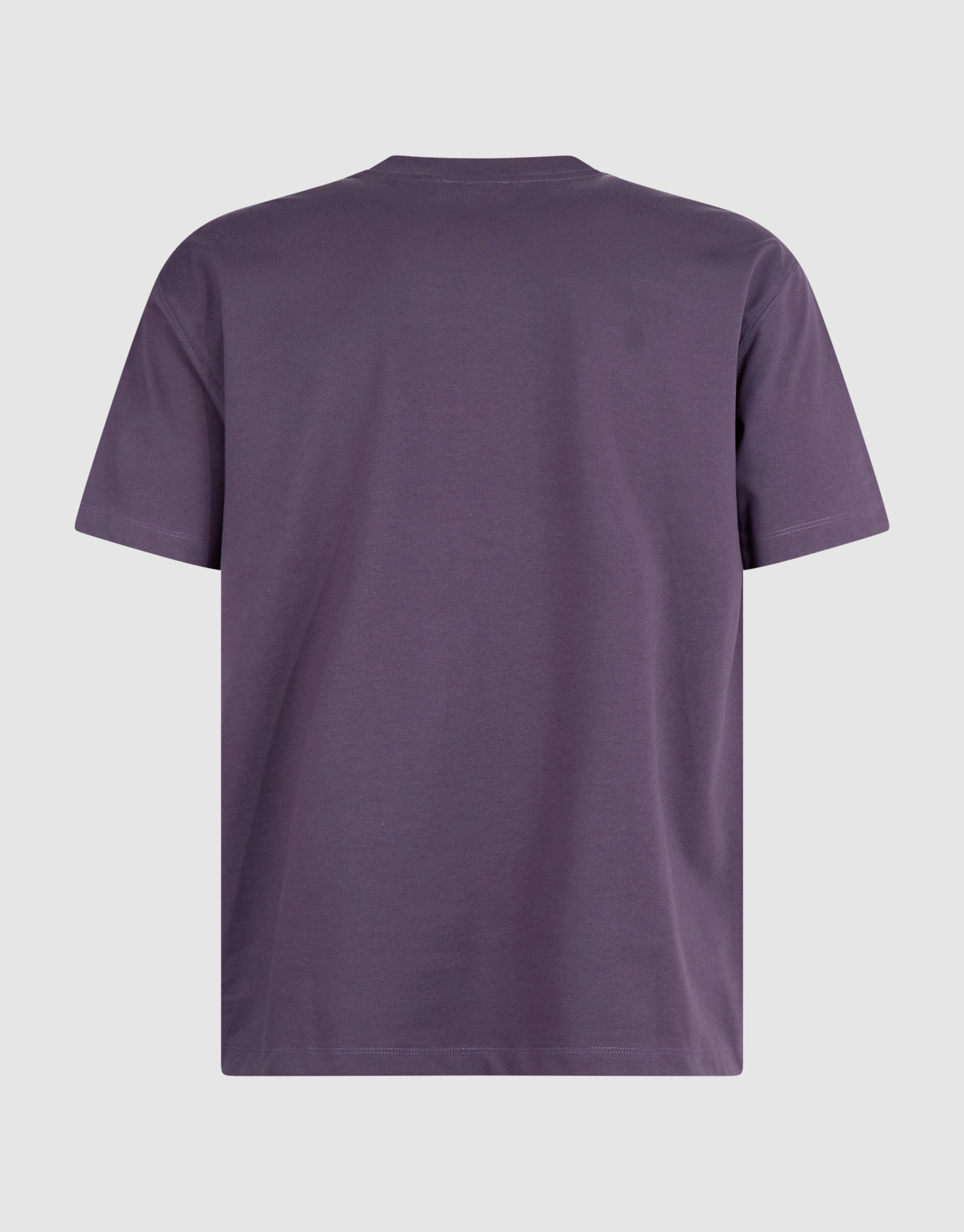 Lila T-Shirt mit Grafik Twill SHOEBY MEN