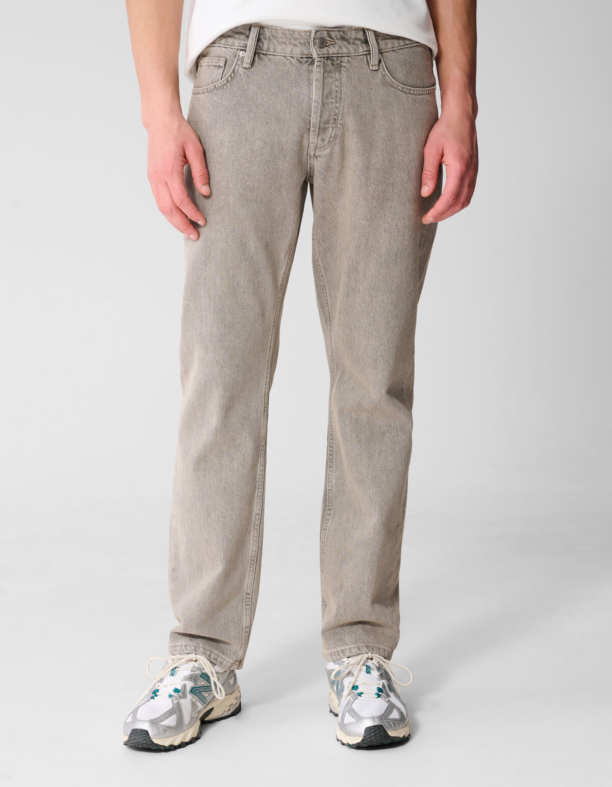 Moderne Straight-Fit-Jeans Sand L32 SHOEBY MEN